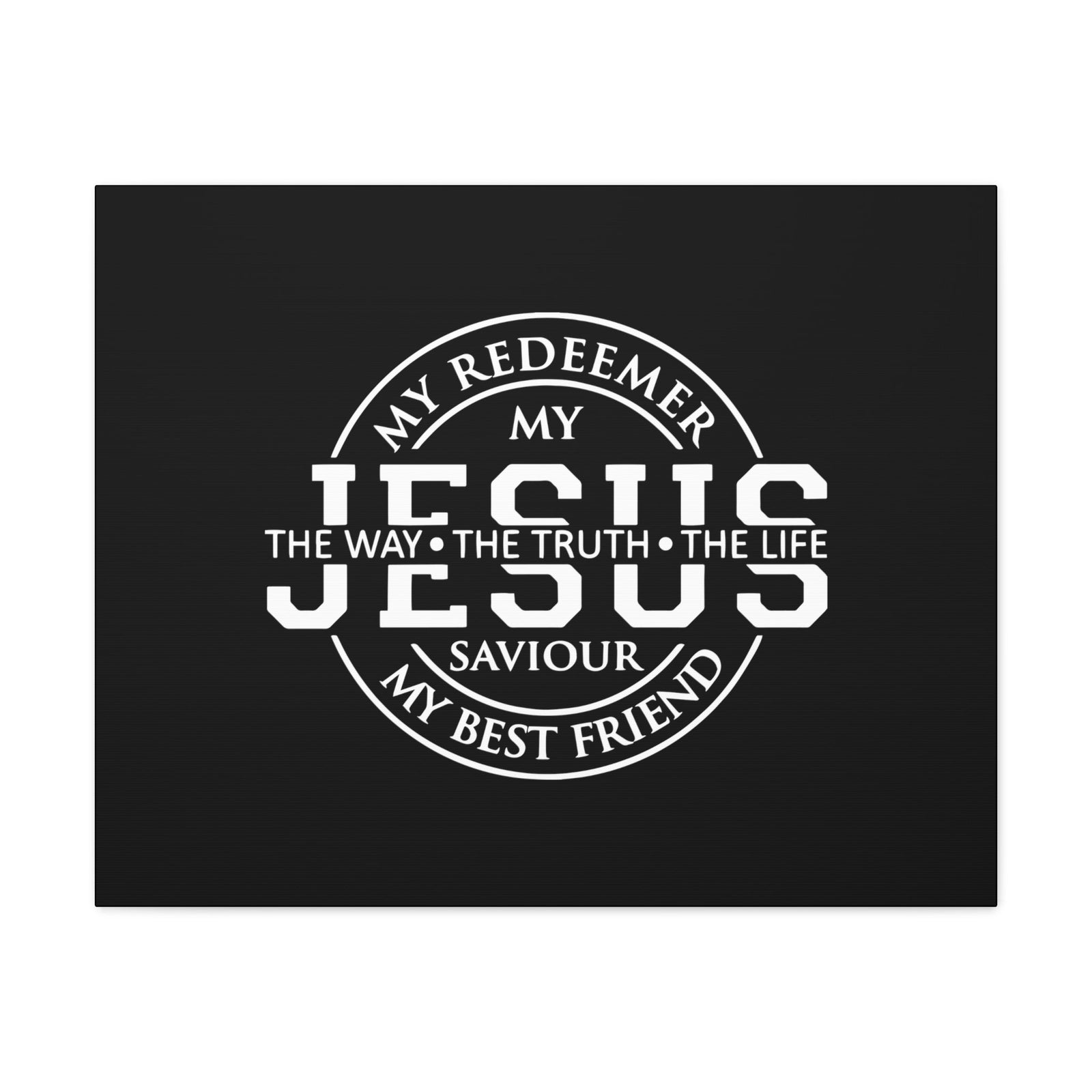 Scripture Walls My Redeemer My Jesus Isaiah 12:2 Christian Wall Art Bible Verse Print Ready to Hang Unframed-Express Your Love Gifts