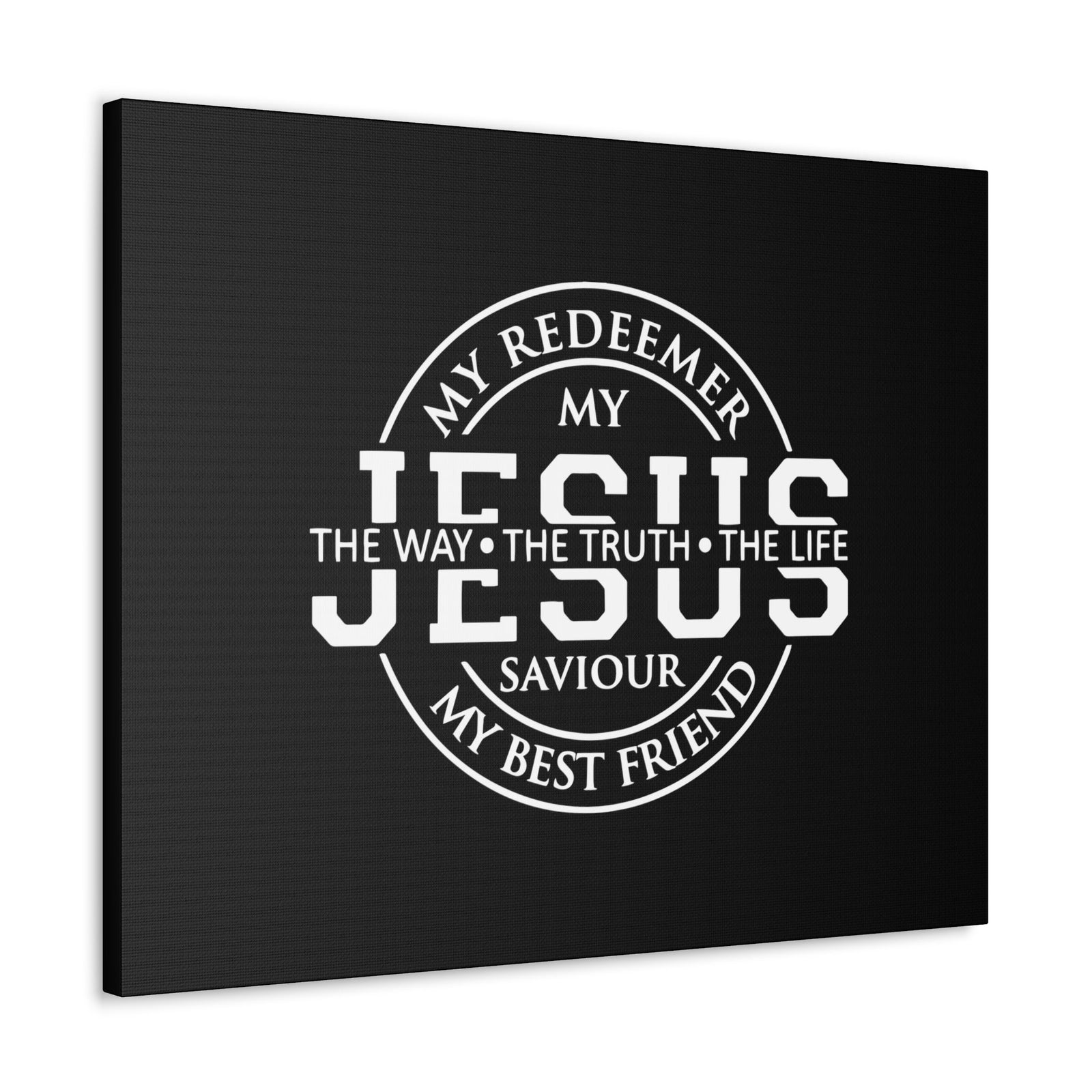 Scripture Walls My Redeemer My Jesus Isaiah 12:2 Christian Wall Art Bible Verse Print Ready to Hang Unframed-Express Your Love Gifts