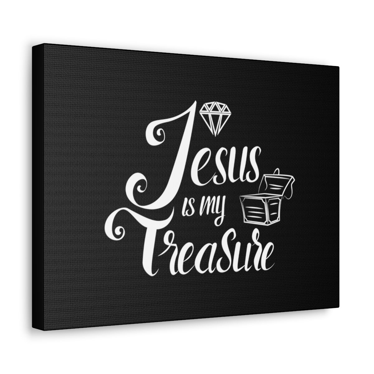Scripture Walls My Treasure Black Philippians 4:19 Christian Wall Art Bible Verse Print Ready to Hang Unframed-Express Your Love Gifts