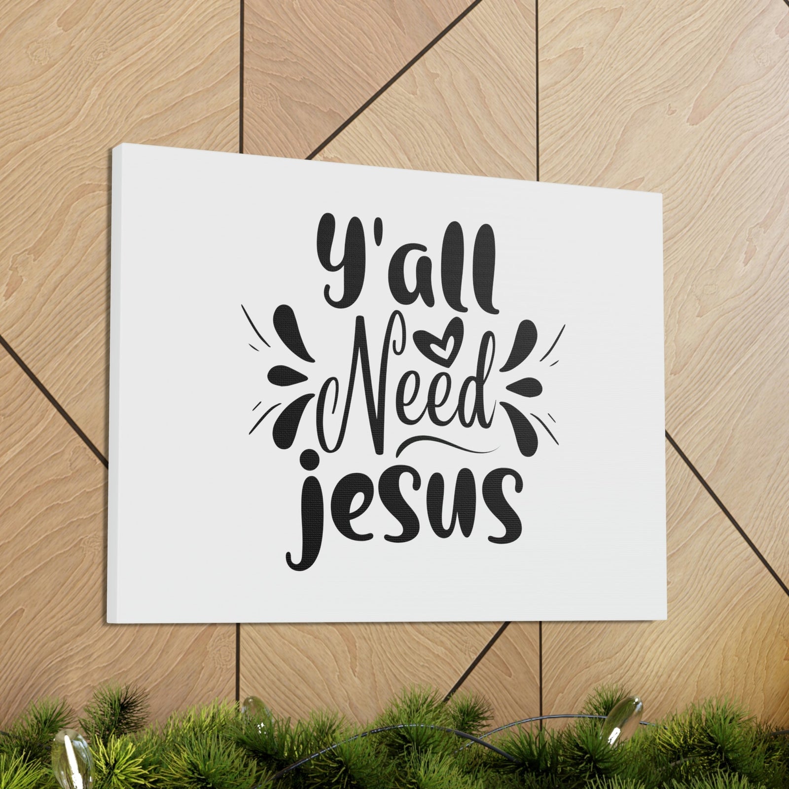 Scripture Walls Need Jesus Philippians 4:19 Heart Christian Wall Art Bible Verse Print Ready to Hang Unframed-Express Your Love Gifts
