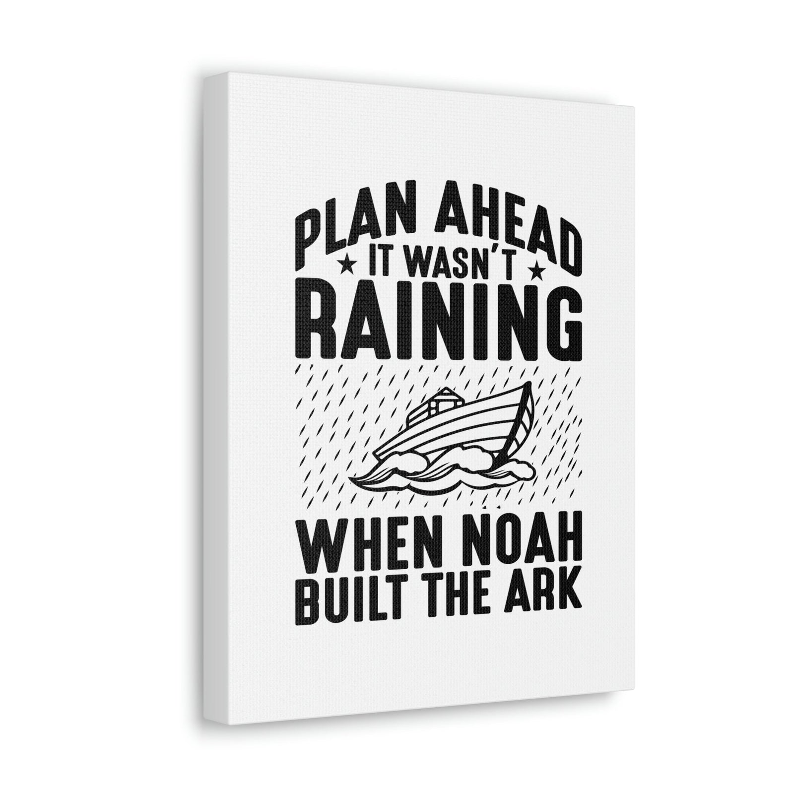 Scripture Walls Noah Built The Ark Hebrews 11:7 Christian Wall Art Bible Verse Print Ready to Hang Unframed-Express Your Love Gifts