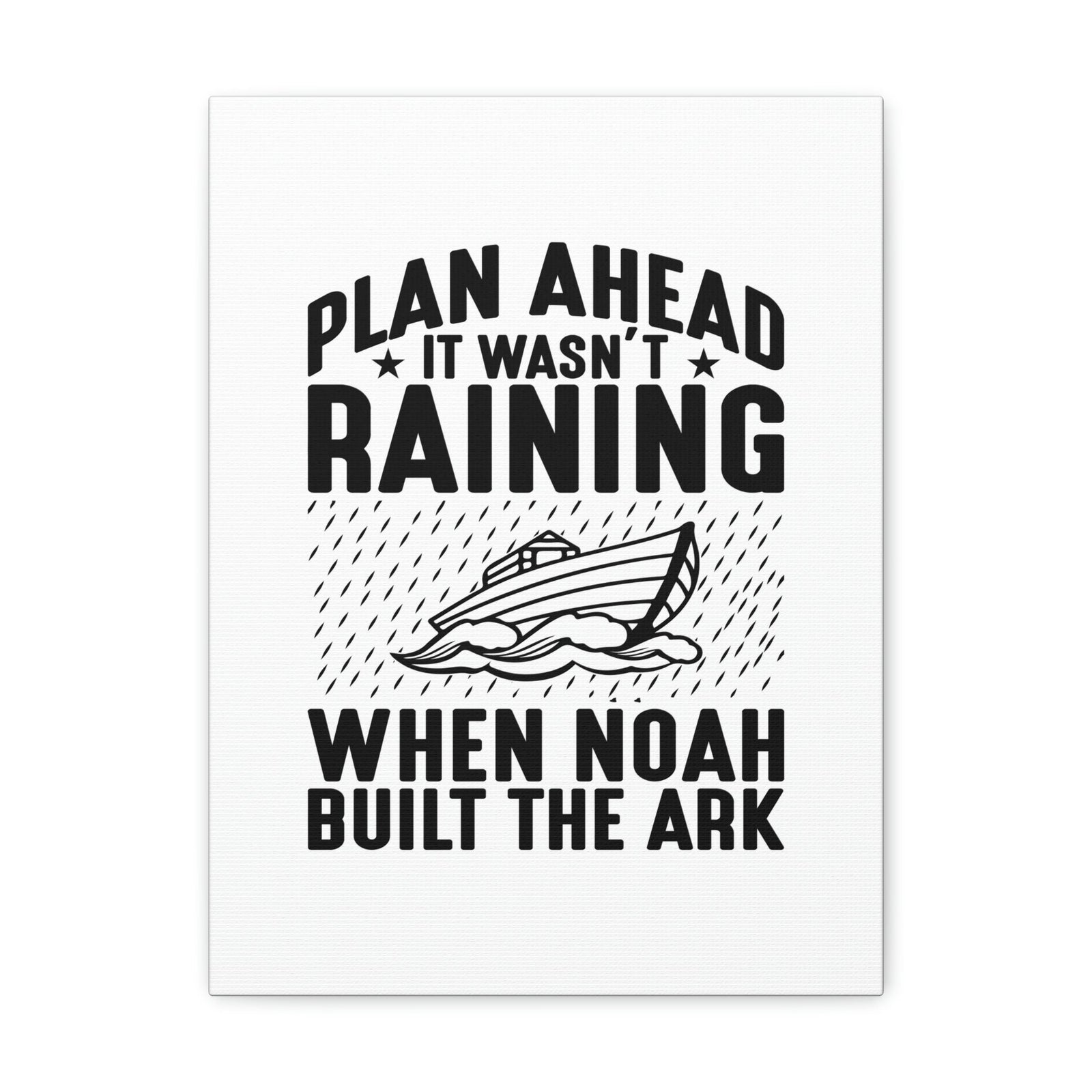 Scripture Walls Noah Built The Ark Hebrews 11:7 Christian Wall Art Bible Verse Print Ready to Hang Unframed-Express Your Love Gifts