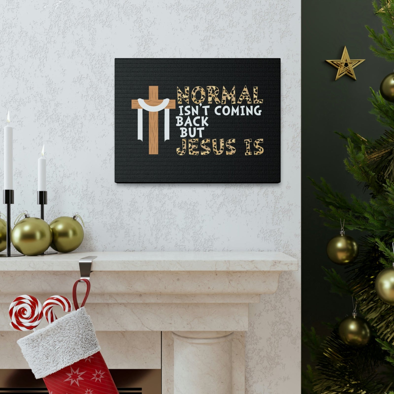 Scripture Walls Normal Isn't Coming Back Matthew 24:44 Christian Wall Art Bible Verse Print Ready to Hang Unframed-Express Your Love Gifts