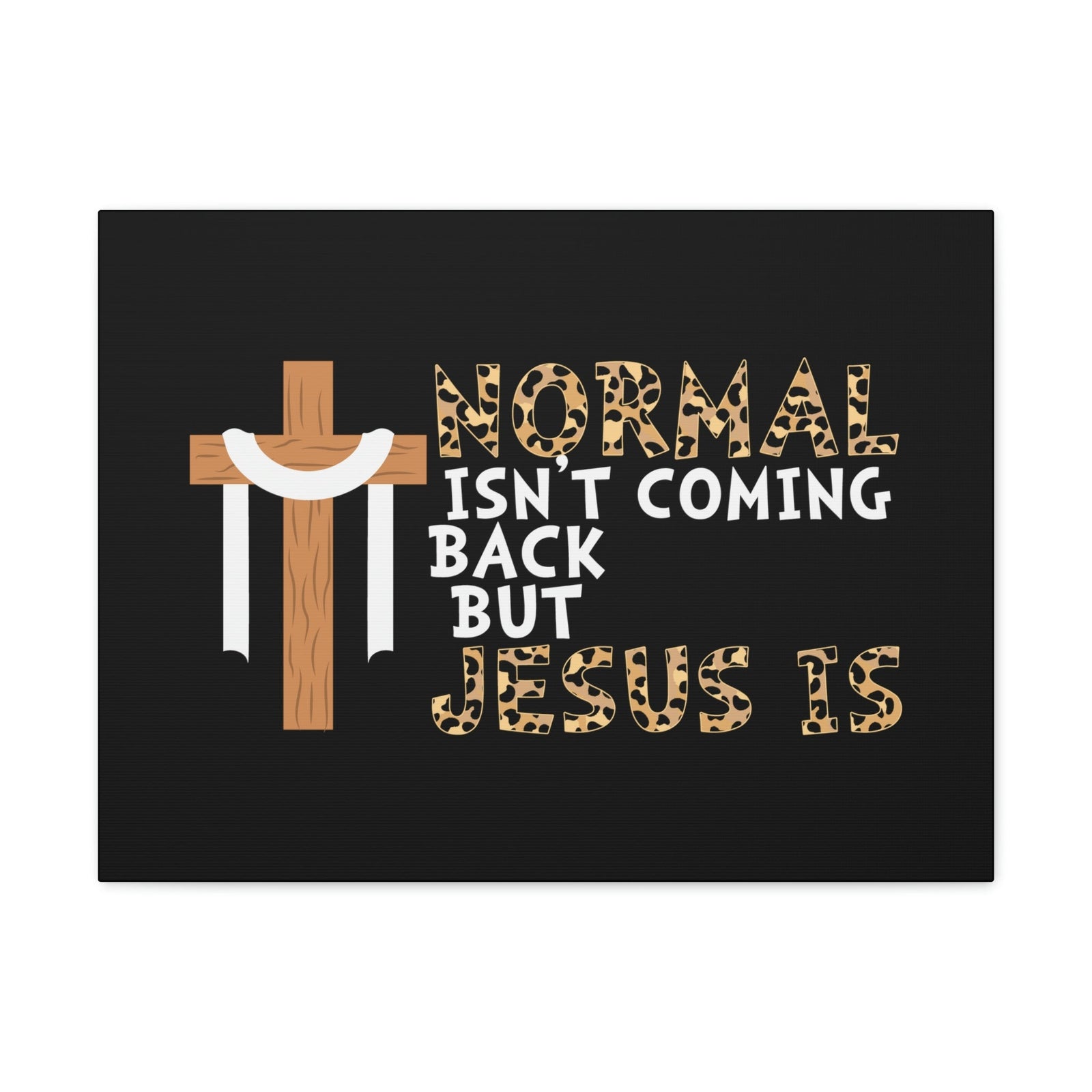 Scripture Walls Normal Isn't Coming Back Matthew 24:44 Christian Wall Art Bible Verse Print Ready to Hang Unframed-Express Your Love Gifts
