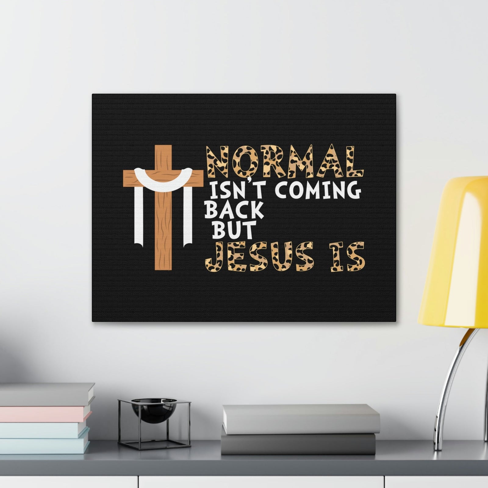 Scripture Walls Normal Isn't Coming Back Matthew 24:44 Christian Wall Art Bible Verse Print Ready to Hang Unframed-Express Your Love Gifts