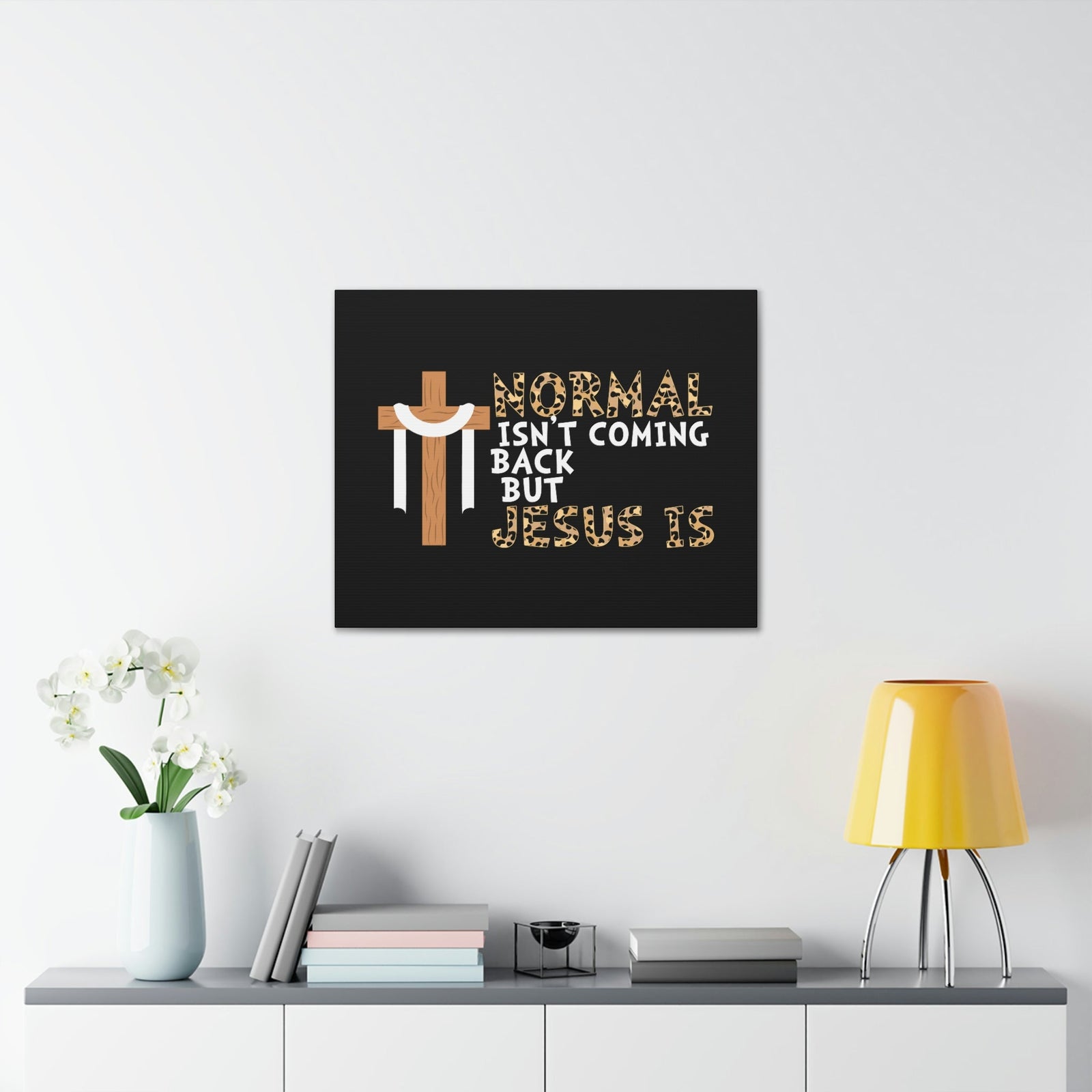 Scripture Walls Normal Isn't Coming Back Matthew 24:44 Christian Wall Art Bible Verse Print Ready to Hang Unframed-Express Your Love Gifts