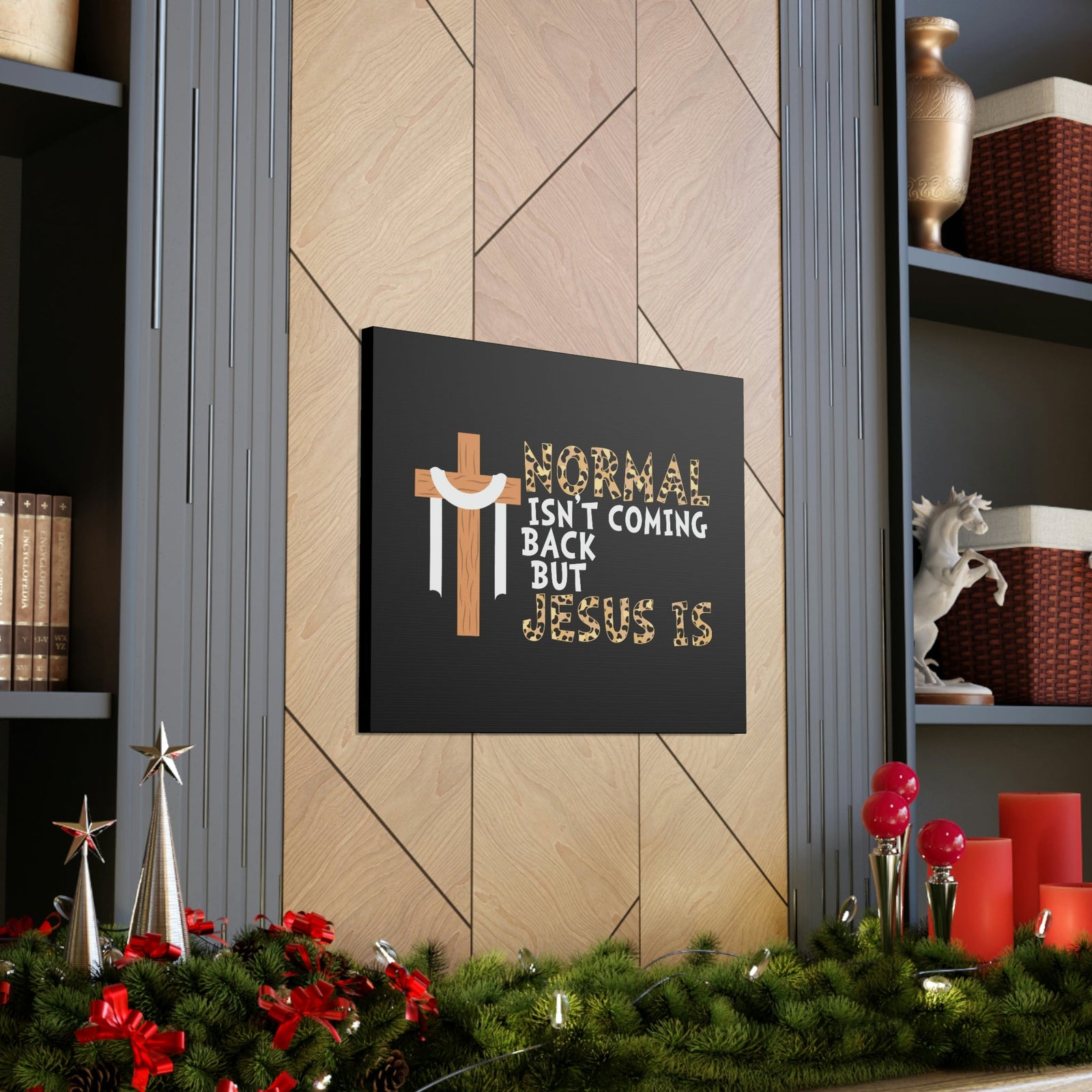 Scripture Walls Normal Isn't Coming Back Matthew 24:44 Christian Wall Art Bible Verse Print Ready to Hang Unframed-Express Your Love Gifts