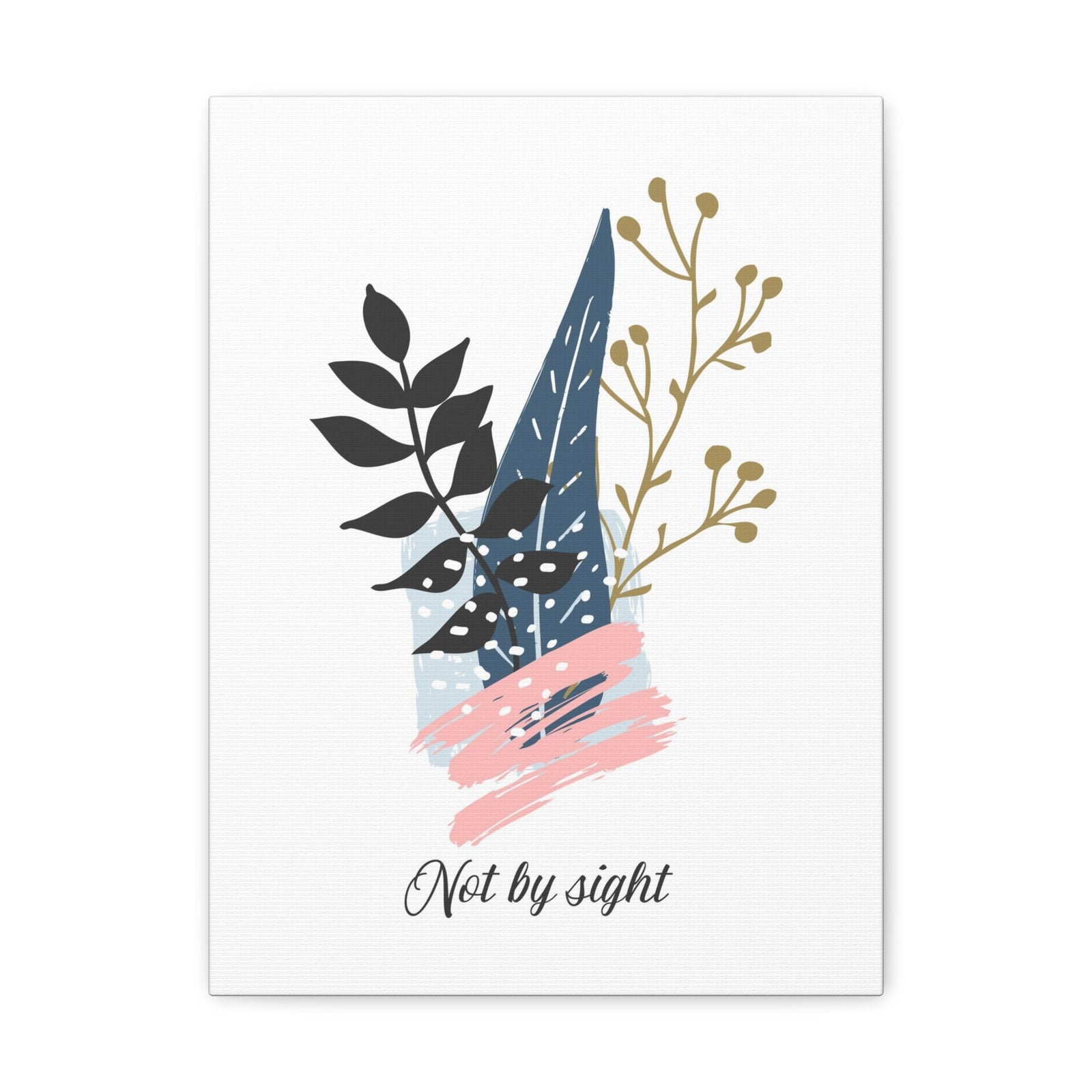 Scripture Walls Not By Sight 2 Corinthians 5:7 Christian Wall Art Bible Verse Print Ready to Hang Unframed-Express Your Love Gifts