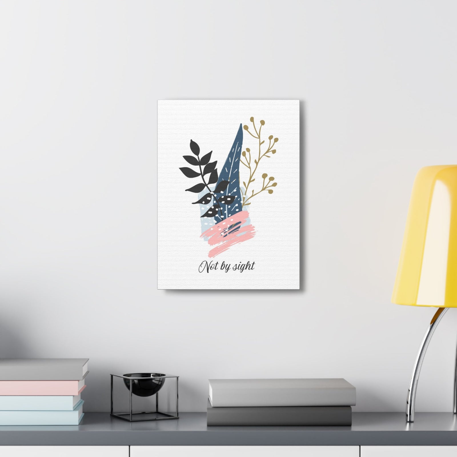 Scripture Walls Not By Sight 2 Corinthians 5:7 Christian Wall Art Bible Verse Print Ready to Hang Unframed-Express Your Love Gifts