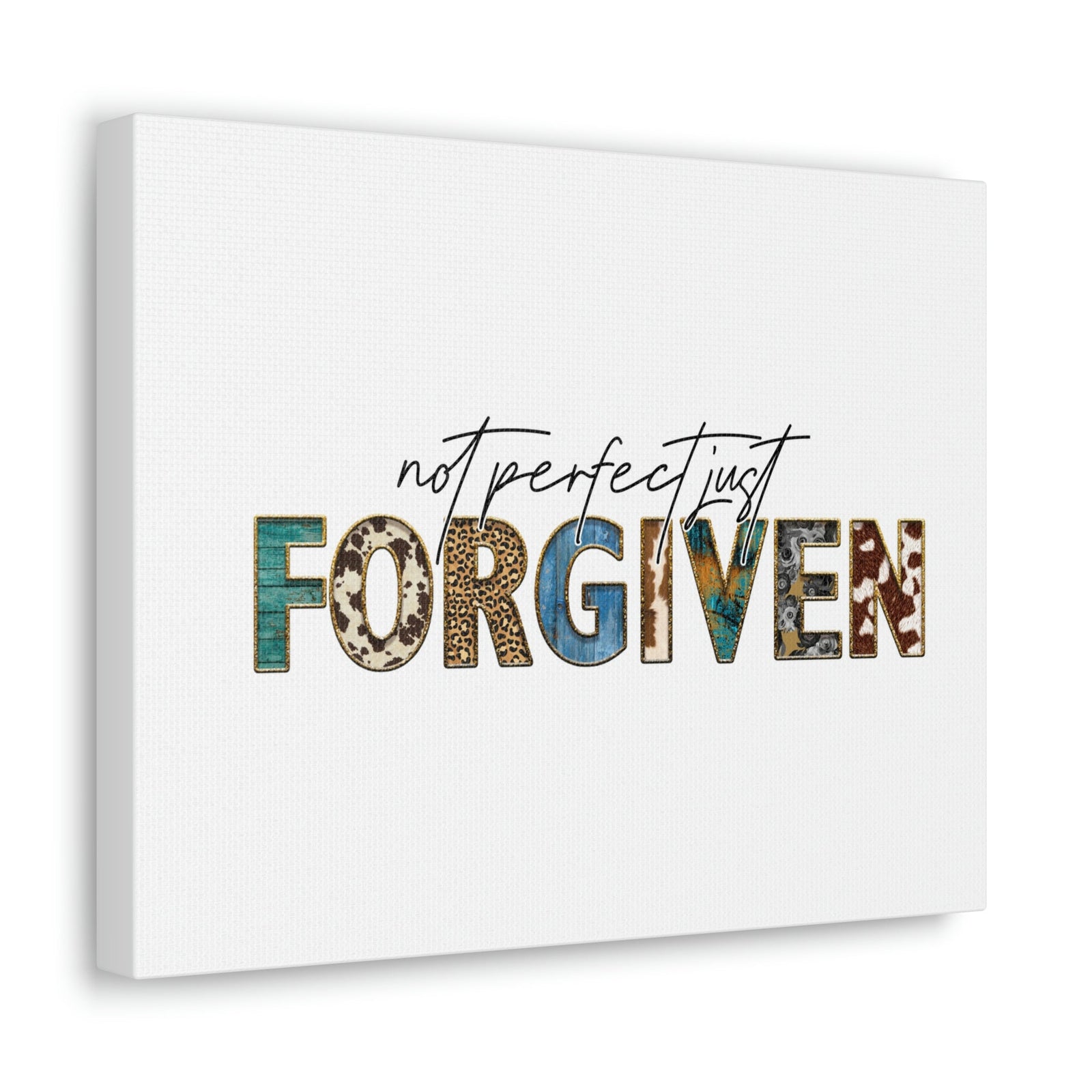 Scripture Walls Not Perfect Christian Wall Art Bible Verse Print Ready to Hang Unframed-Express Your Love Gifts