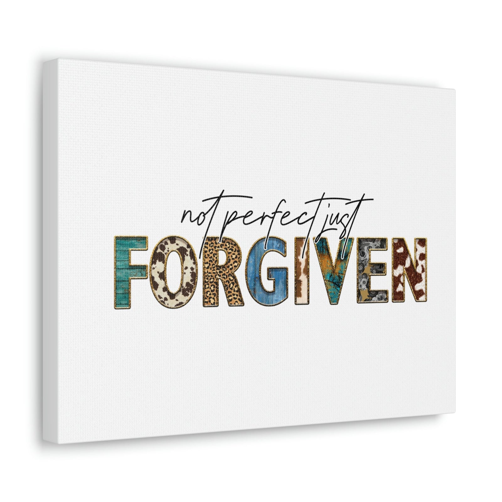 Scripture Walls Not Perfect Christian Wall Art Bible Verse Print Ready to Hang Unframed-Express Your Love Gifts