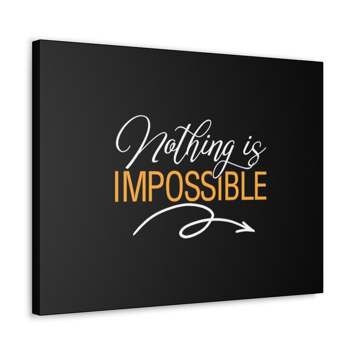 Scripture Walls Nothing Is Impossible Luke 1:37 Christian Wall Art Bible Verse Print Ready to Hang Unframed-Express Your Love Gifts