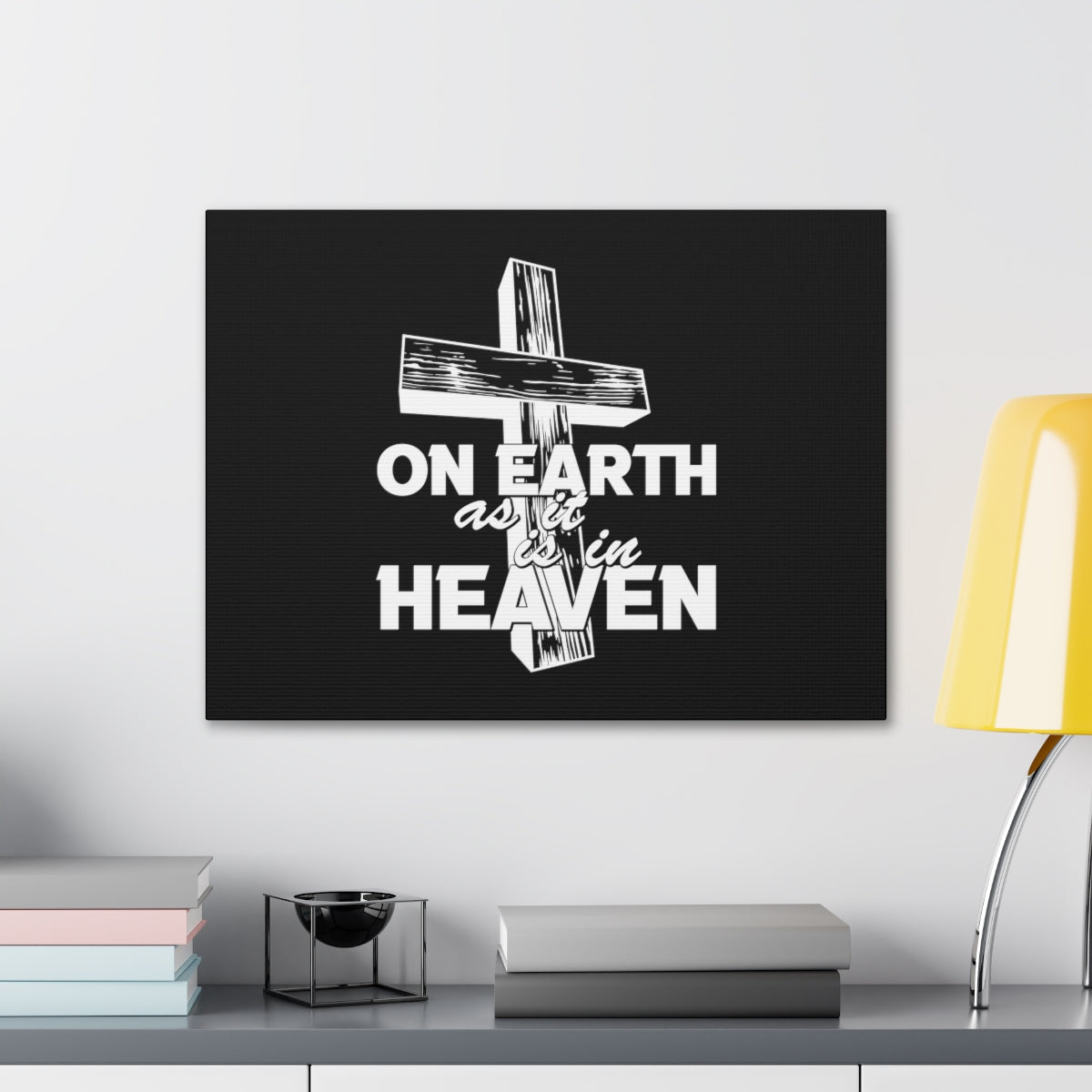 Scripture Walls On Earth Philippians 3:20 Christian Wall Art Bible Verse Print Ready to Hang Unframed-Express Your Love Gifts