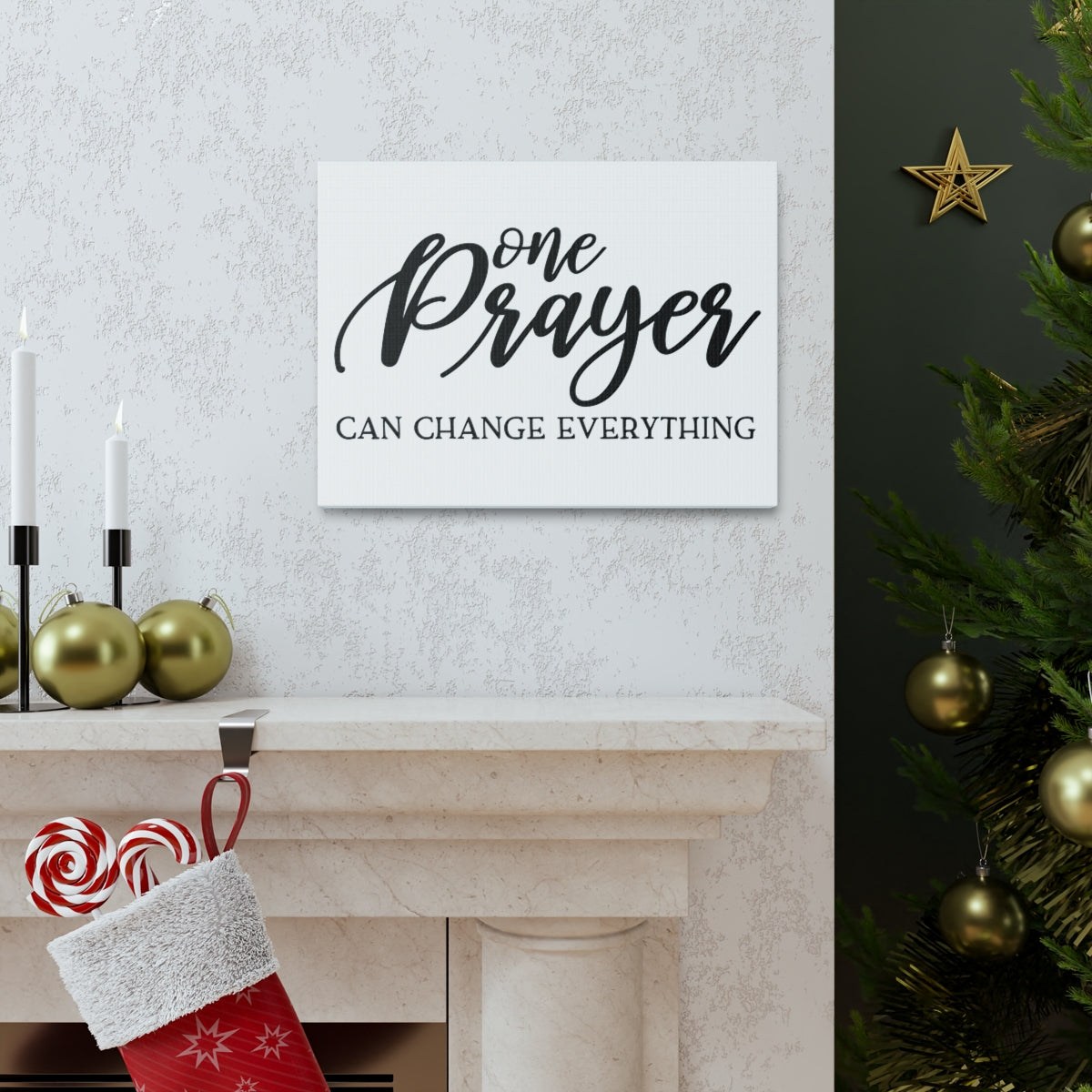 Scripture Walls One Prayer Psalm 9:9-10 Christian Wall Art Print Ready to Hang Unframed-Express Your Love Gifts