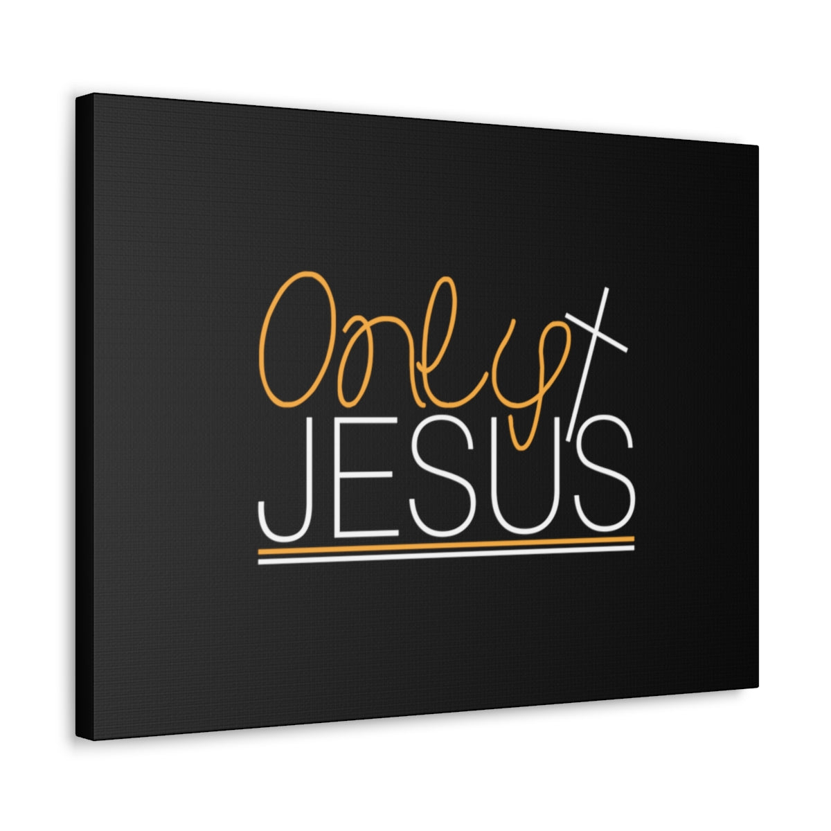 Scripture Walls Only Jesus John 1:1 Christian Wall Art Bible Verse Print Ready to Hang Unframed-Express Your Love Gifts
