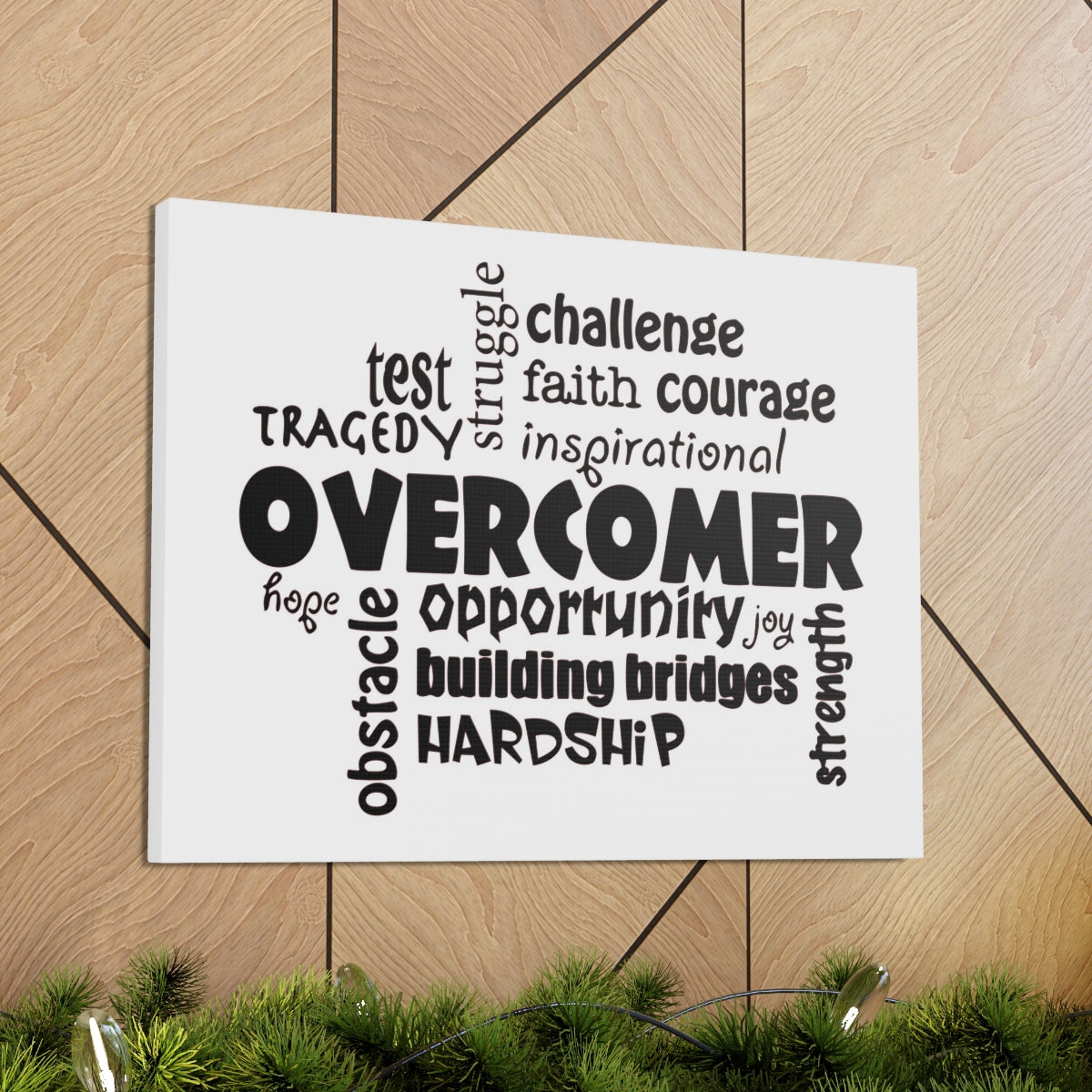 Scripture Walls Overcomer 1 Peter 4:12-13 Christian Wall Art Print Ready to Hang Unframed-Express Your Love Gifts