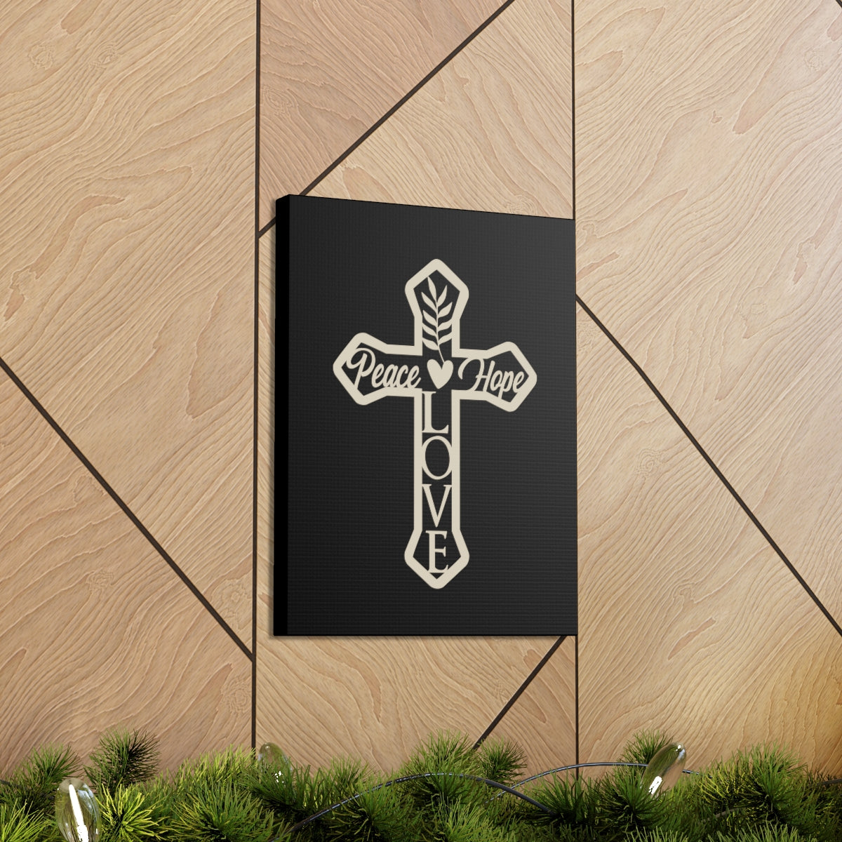 Scripture Walls Peace Love Hope Romans 15:13 Christian Wall Art Print Ready to Hang Unframed-Express Your Love Gifts