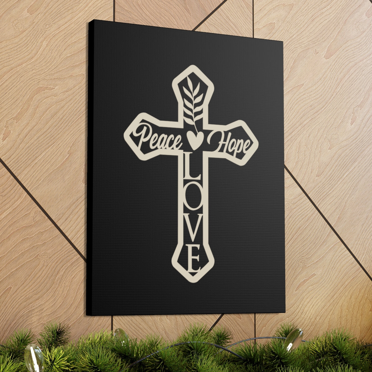 Scripture Walls Peace Love Hope Romans 15:13 Christian Wall Art Print Ready to Hang Unframed-Express Your Love Gifts
