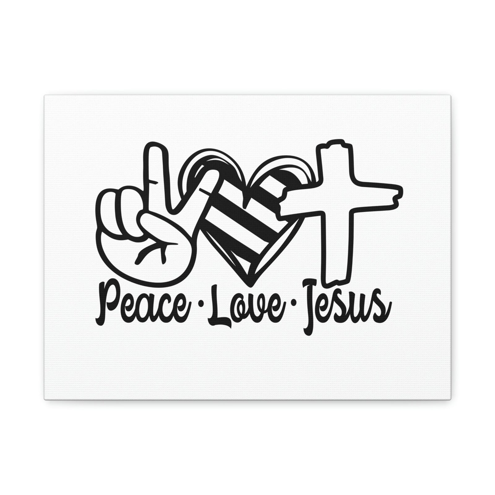Scripture Walls Peace Love Jesus Galatians 5:22 Christian Wall Art Print Ready to Hang Unframed-Express Your Love Gifts