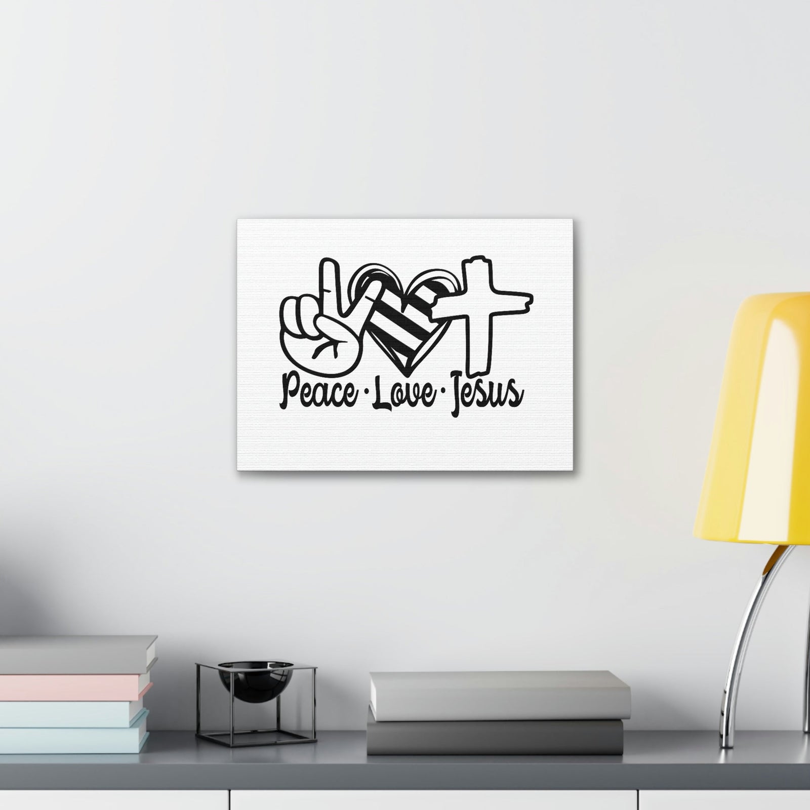 Scripture Walls Peace Love Jesus Galatians 5:22 Christian Wall Art Print Ready to Hang Unframed-Express Your Love Gifts