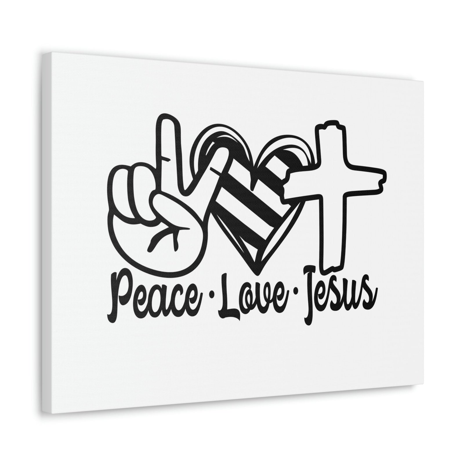 Scripture Walls Peace Love Jesus Galatians 5:22 Christian Wall Art Print Ready to Hang Unframed-Express Your Love Gifts
