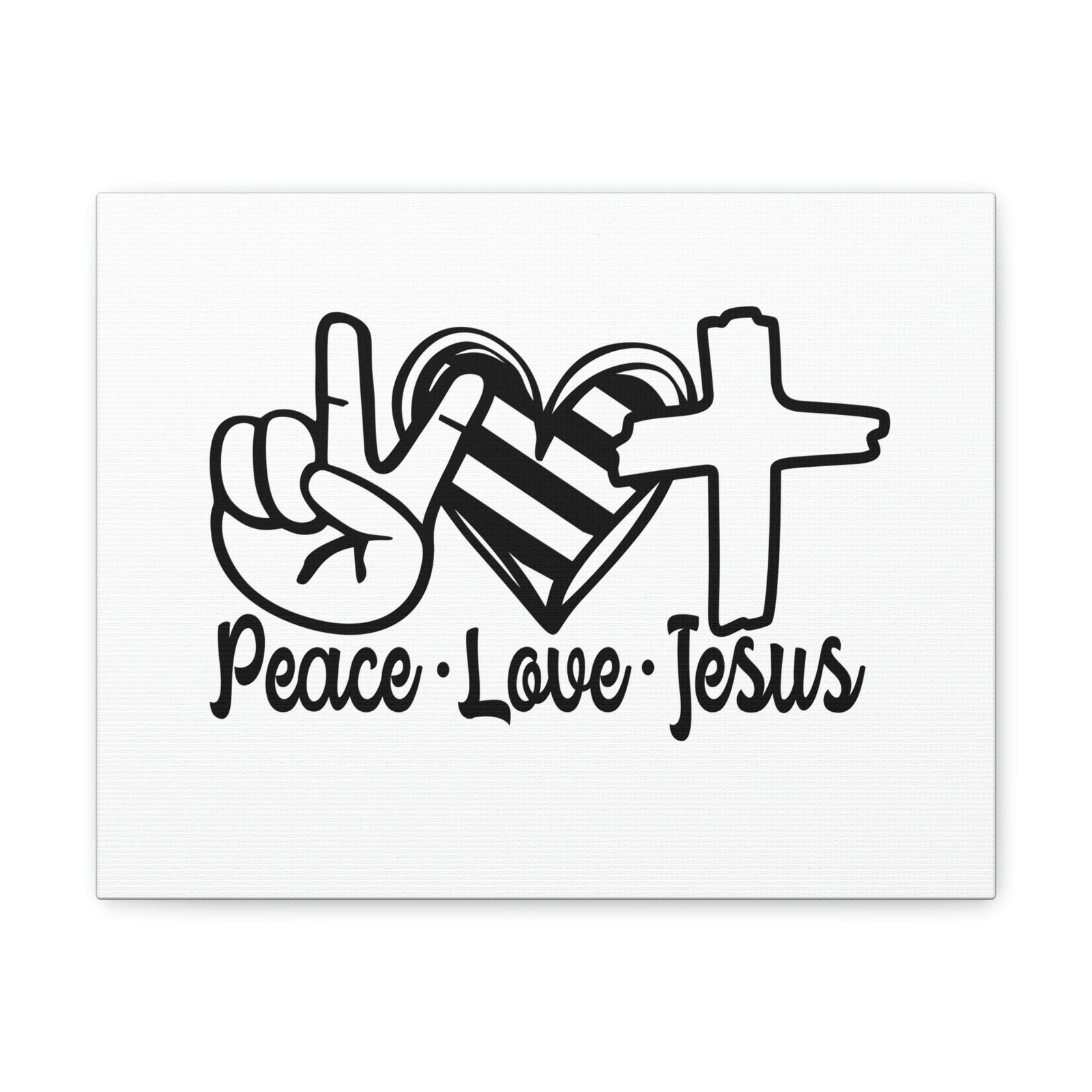 Scripture Walls Peace Love Jesus Galatians 5:22 Christian Wall Art Print Ready to Hang Unframed-Express Your Love Gifts