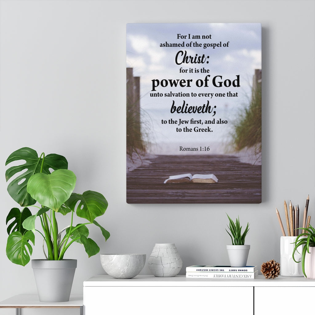 Scripture Walls Power of God Romans 1:16 Christian Home Decor Bible Art Unframed-Express Your Love Gifts