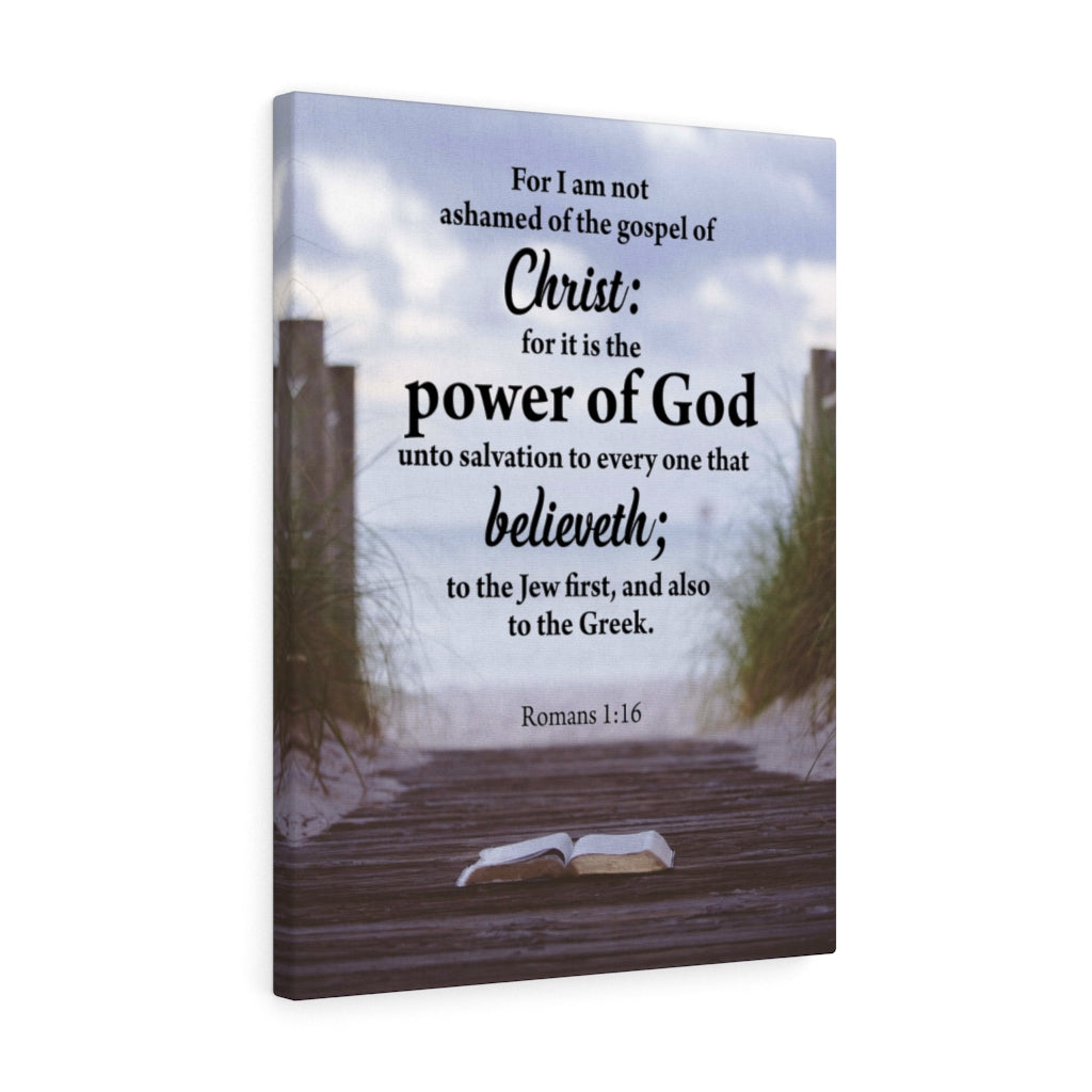 Scripture Walls Power of God Romans 1:16 Christian Home Decor Bible Art Unframed-Express Your Love Gifts