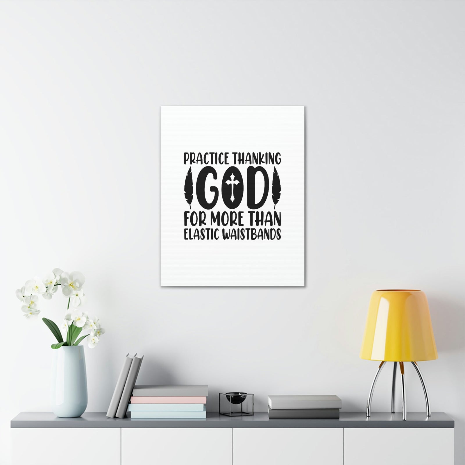 Scripture Walls Practice Thanking God Colossians 3:15 Christian Wall Art Bible Verse Print Ready to Hang Unframed-Express Your Love Gifts