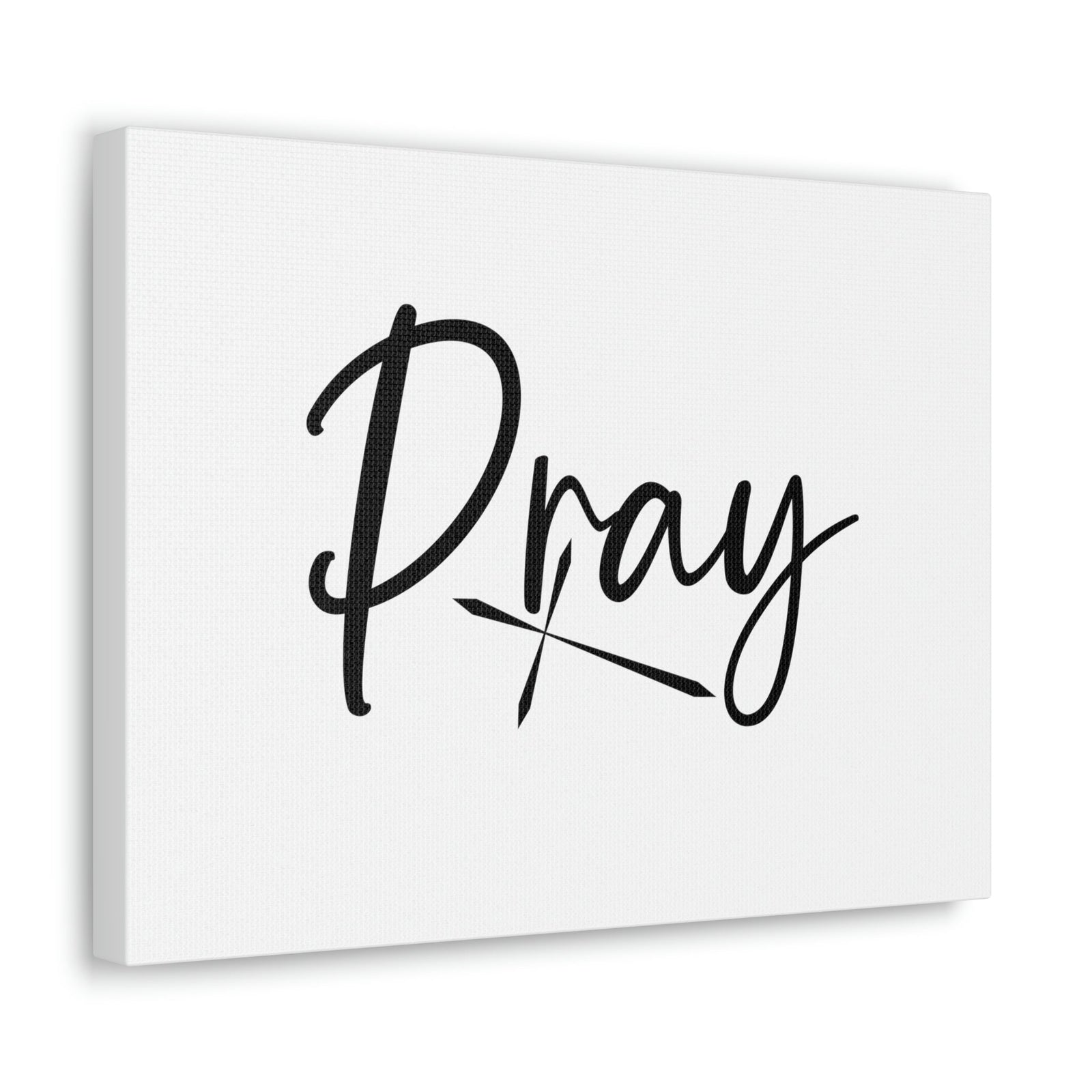 Scripture Walls Pray 1 Thessalonians 5:17 Sharp Cross Christian Wall Art Bible Verse Print Ready to Hang Unframed-Express Your Love Gifts