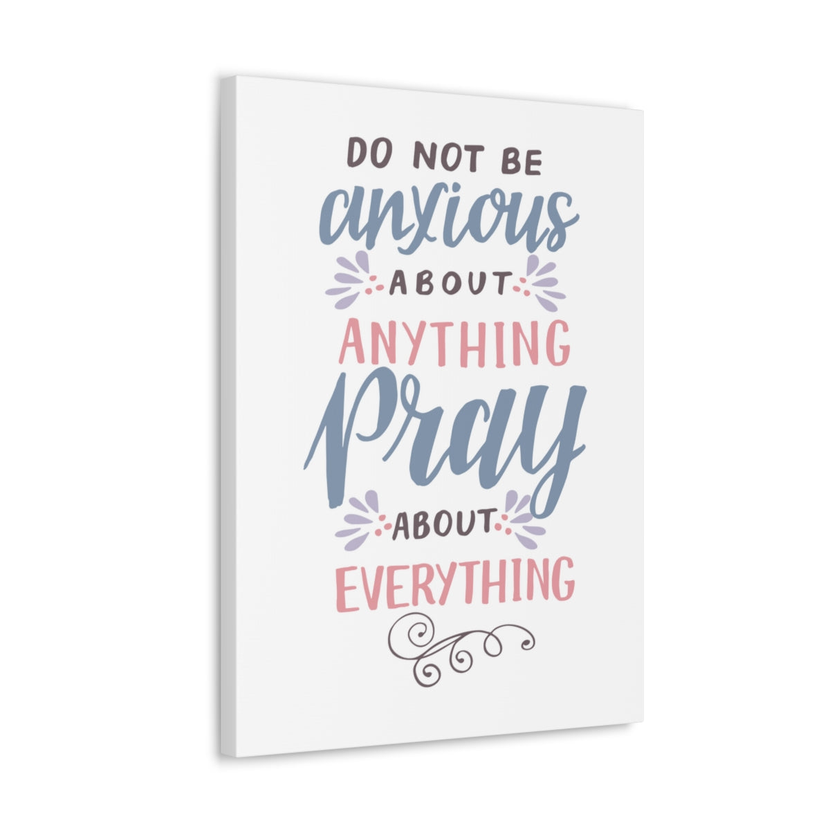 Scripture Walls Pray About Everything Job 22:27 Christian Wall Art Bible Verse Print Ready to Hang Unframed-Express Your Love Gifts
