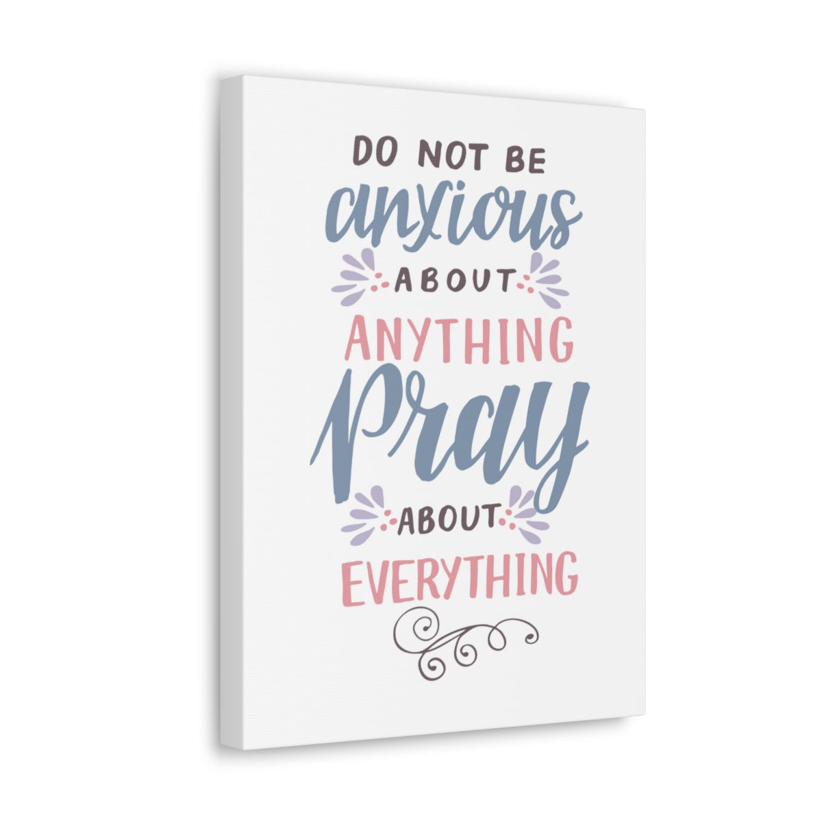 Scripture Walls Pray About Everything Job 22:27 Christian Wall Art Bible Verse Print Ready to Hang Unframed-Express Your Love Gifts