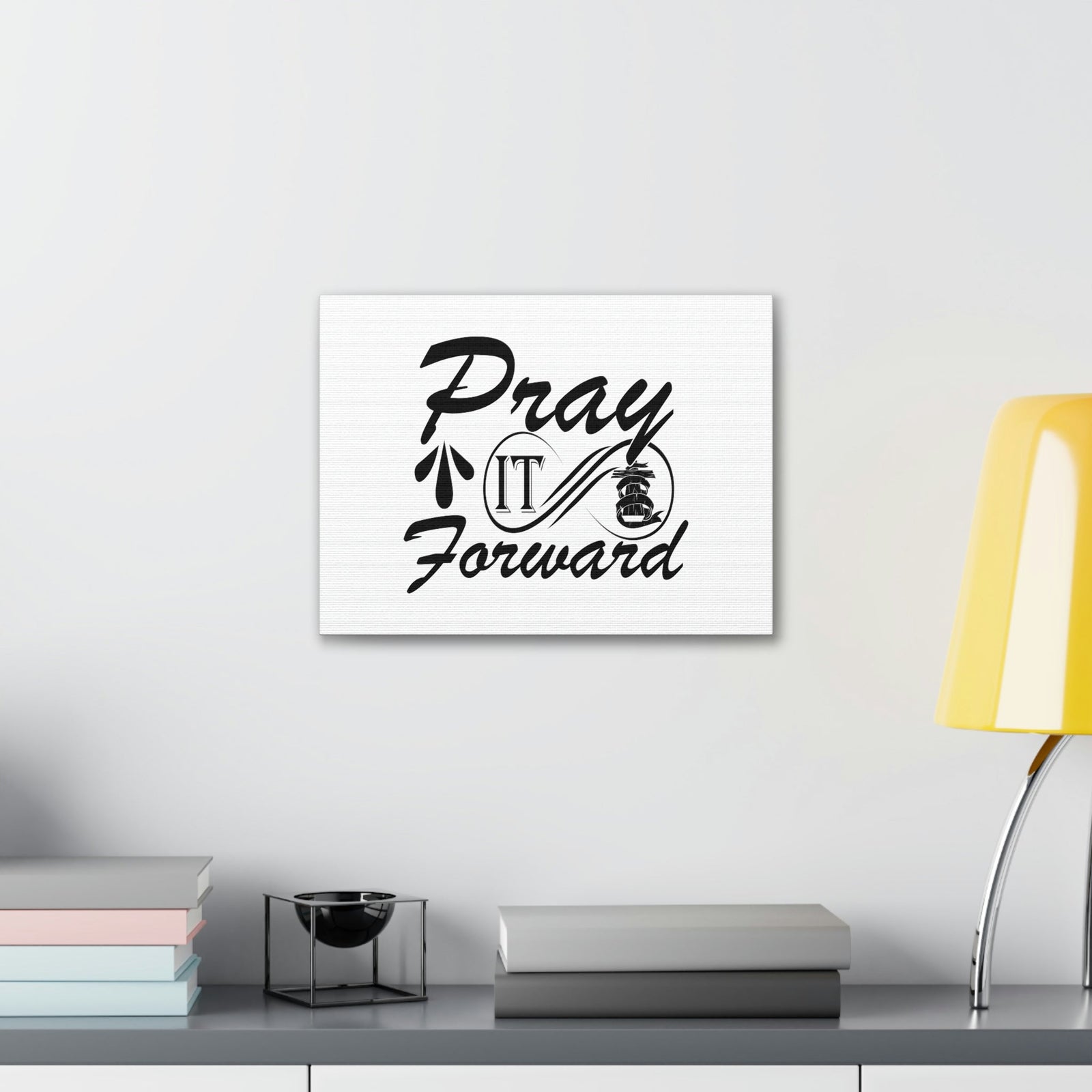 Scripture Walls Pray It Forward 1 Thessalonians 5:17 Infinity Christian Wall Art Bible Verse Print Ready to Hang Unframed-Express Your Love Gifts