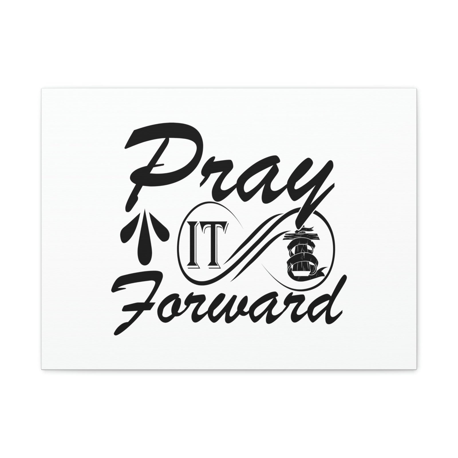 Scripture Walls Pray It Forward 1 Thessalonians 5:17 Infinity Christian Wall Art Bible Verse Print Ready to Hang Unframed-Express Your Love Gifts