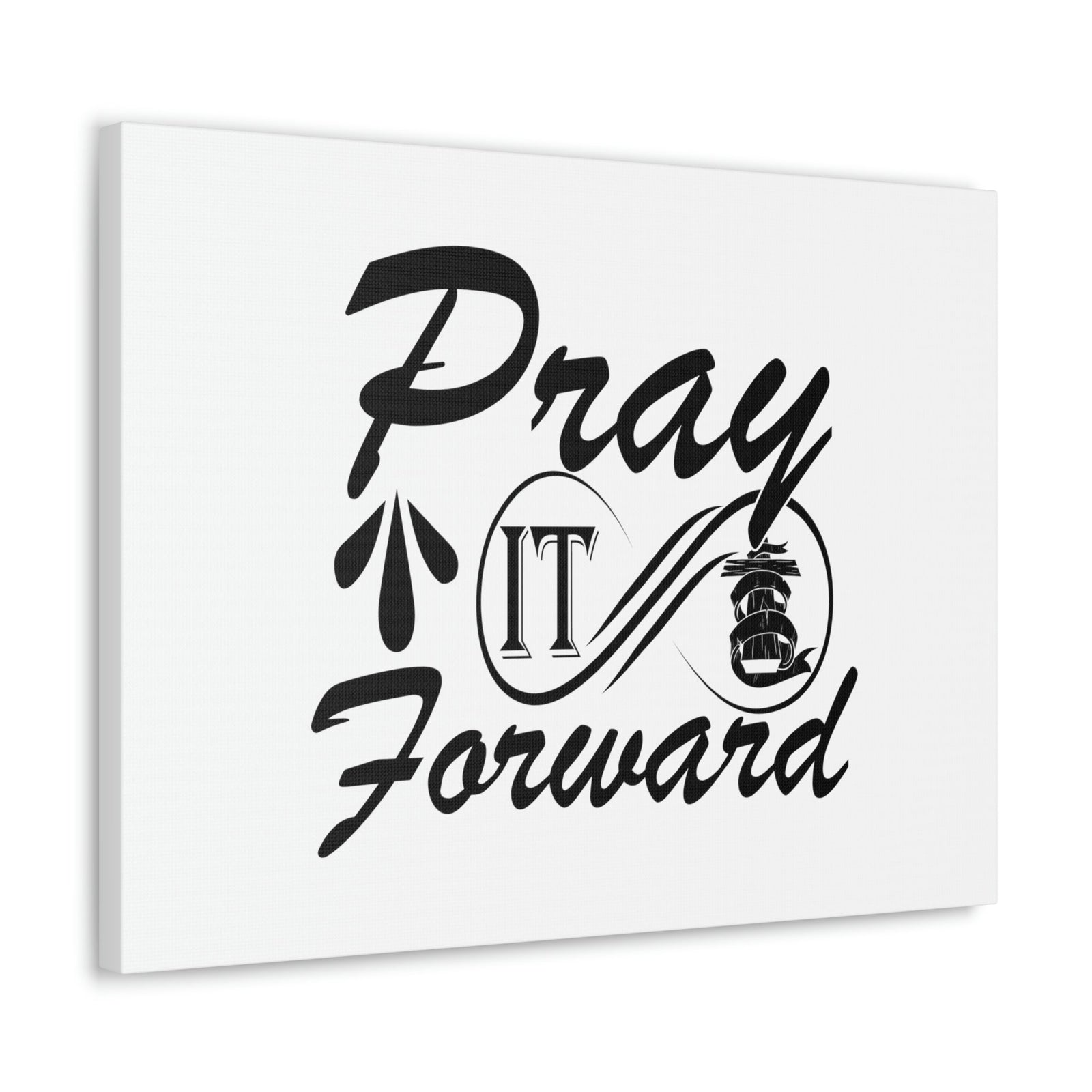 Scripture Walls Pray It Forward 1 Thessalonians 5:17 Infinity Christian Wall Art Bible Verse Print Ready to Hang Unframed-Express Your Love Gifts