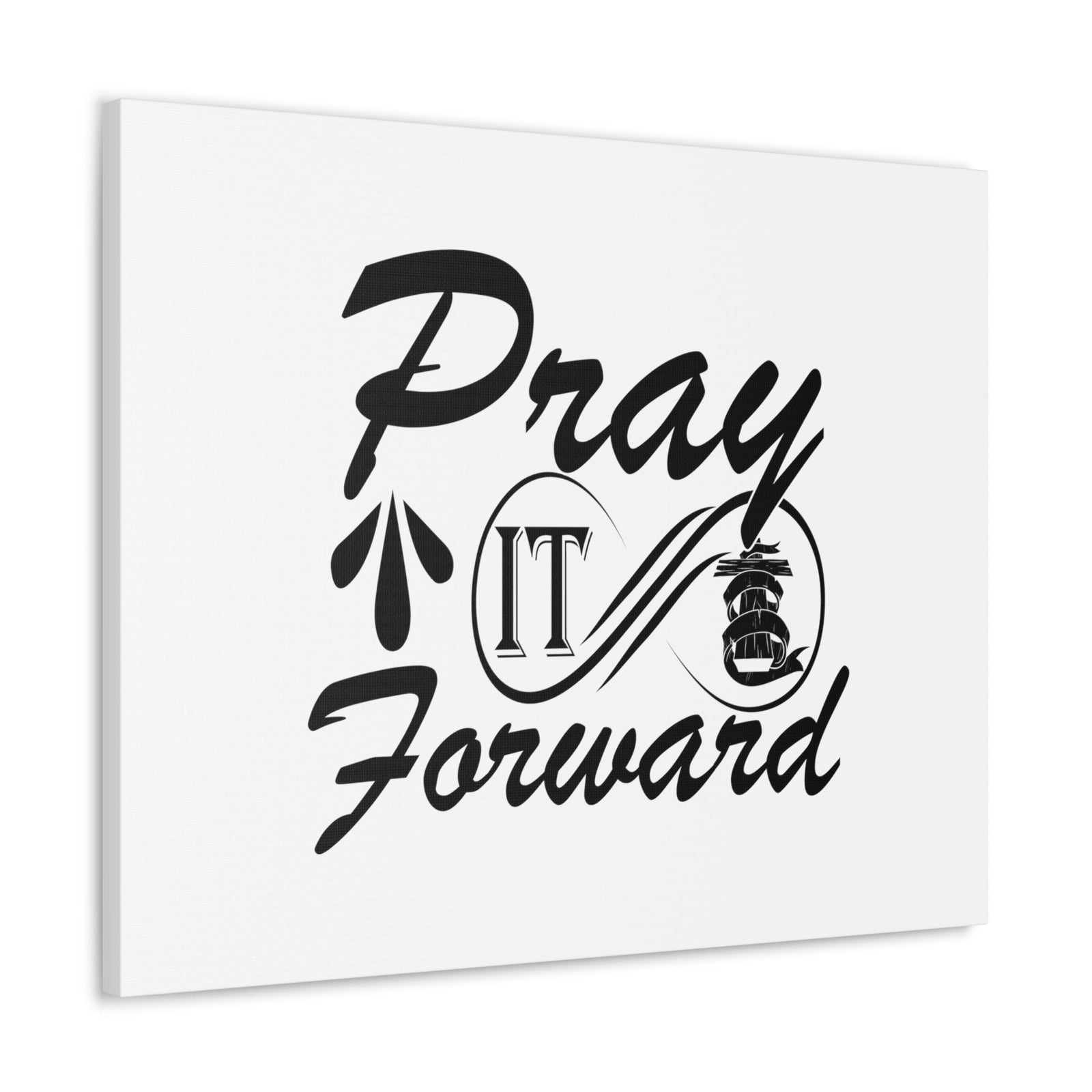 Scripture Walls Pray It Forward 1 Thessalonians 5:17 Infinity Christian Wall Art Bible Verse Print Ready to Hang Unframed-Express Your Love Gifts