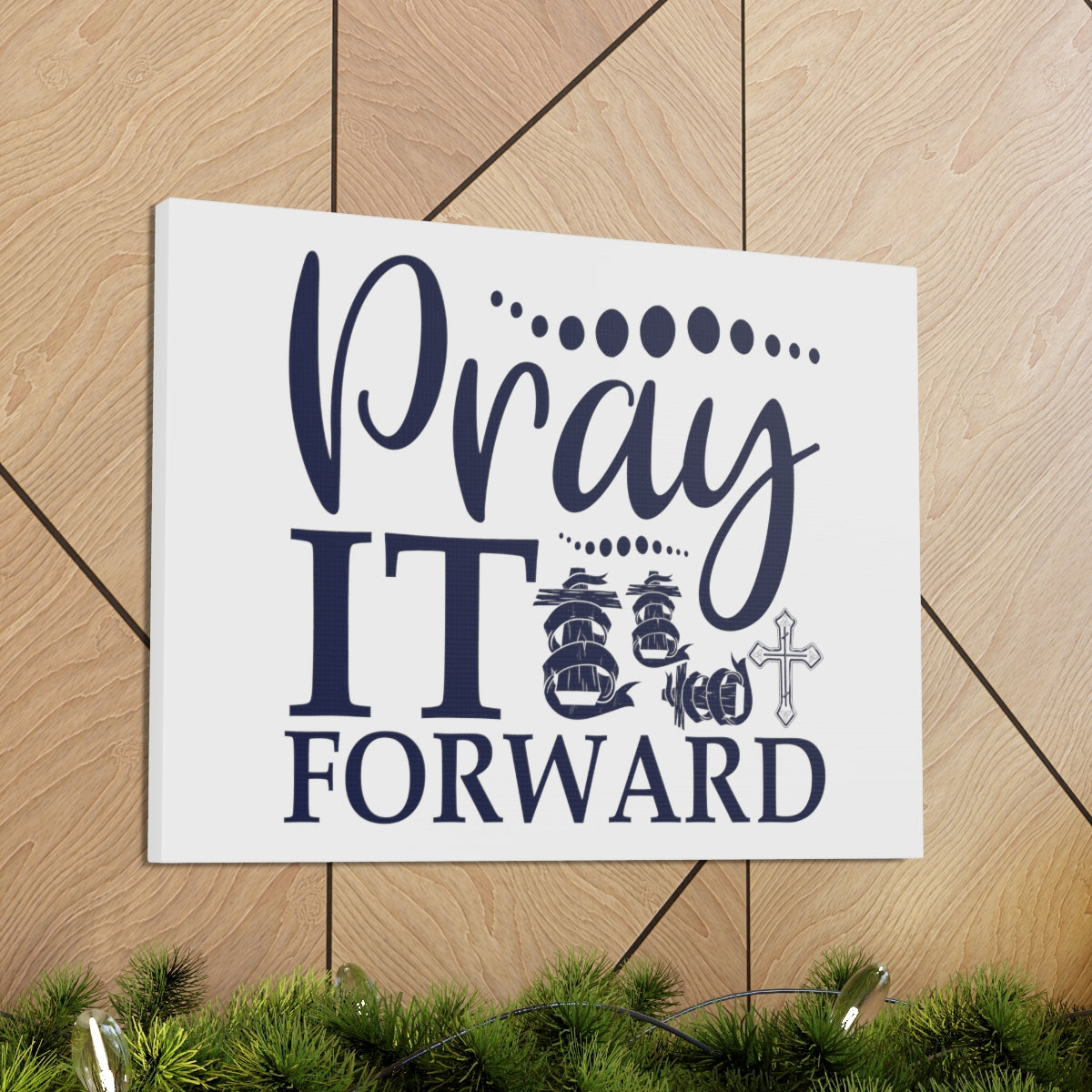 Scripture Walls Pray It Forward James 5:16 Christian Wall Art Print Ready to Hang Unframed-Express Your Love Gifts