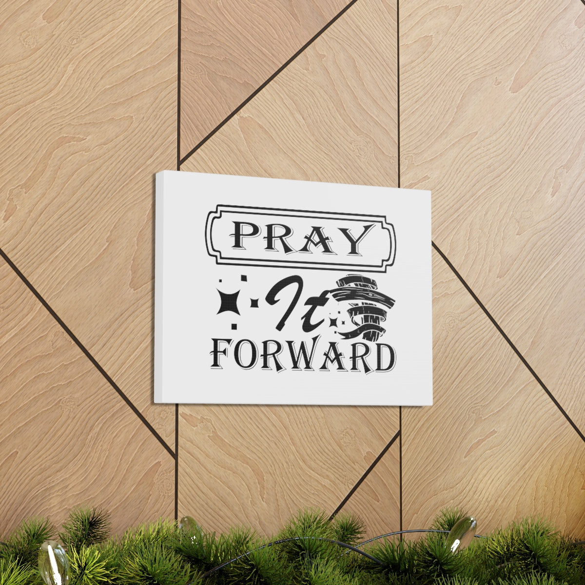 Scripture Walls Pray It Forward Matthew 5:44 Christian Wall Art Bible Verse Print Ready to Hang Unframed-Express Your Love Gifts