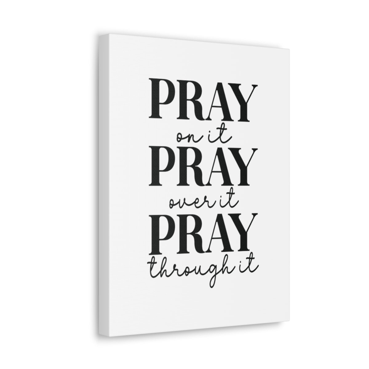 Scripture Walls Pray On It James 5:13 Christian Wall Art Bible Verse Print Ready to Hang Unframed-Express Your Love Gifts