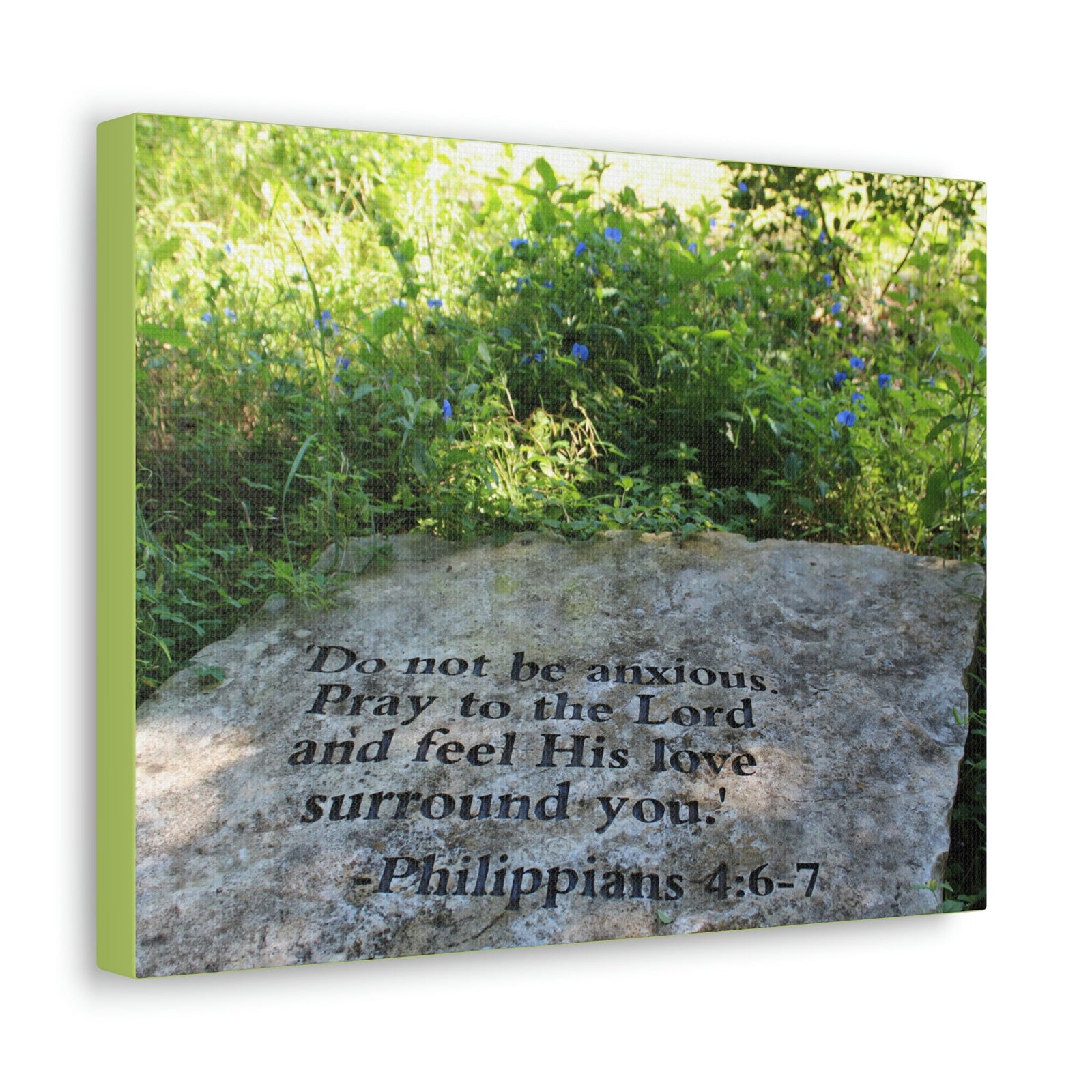 Scripture Walls Pray To The Lord Philippians 4:6 Bible Verse Canvas Christian Wall Art Bible Verse Print Ready To Hang Unframed-Express Your Love Gifts