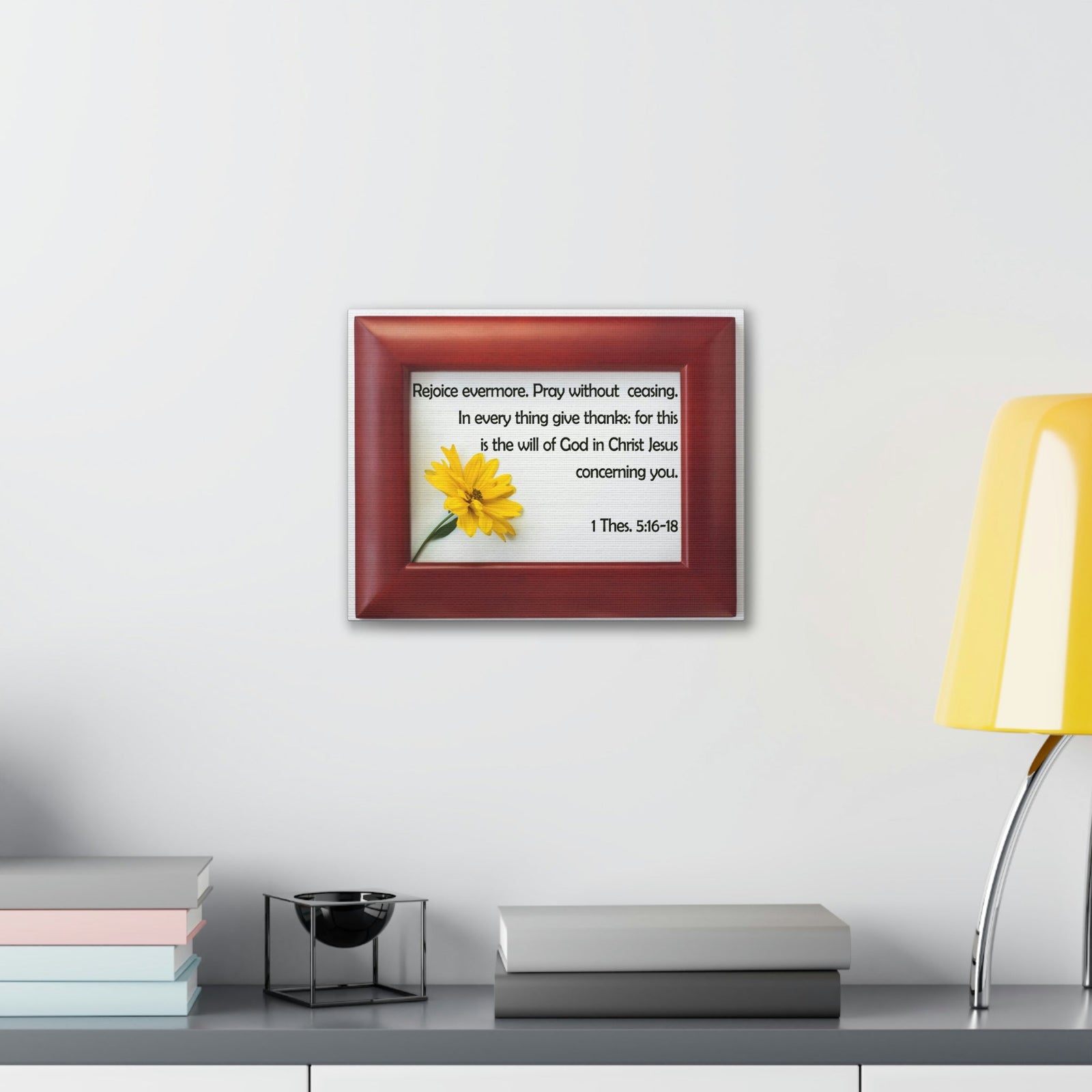 Scripture Walls Pray Without Ceasing 1 Thessalonians 5:16 Bible Verse Canvas Christian Wall Art Bible Verse Print Ready To Hang Unframed-Express Your Love Gifts