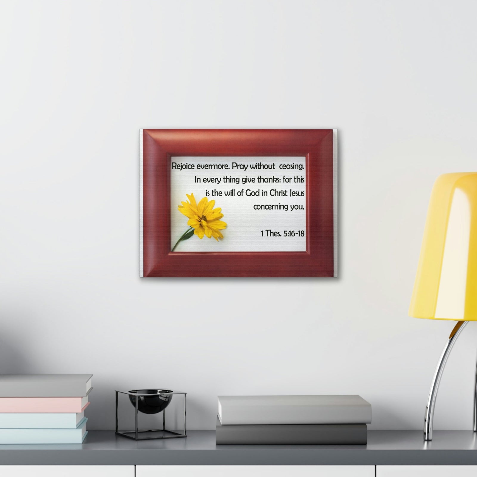 Scripture Walls Pray Without Ceasing 1 Thessalonians 5:16 Bible Verse Canvas Christian Wall Art Bible Verse Print Ready To Hang Unframed-Express Your Love Gifts