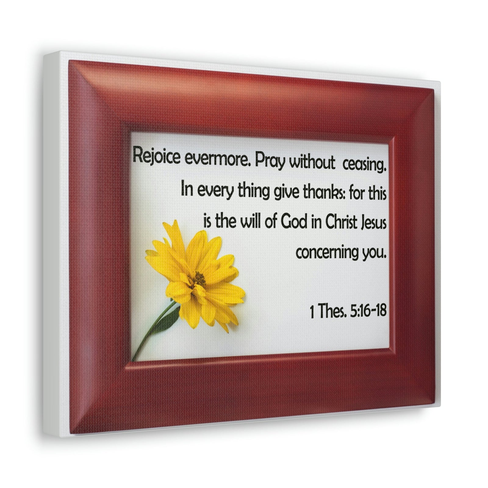 Scripture Walls Pray Without Ceasing 1 Thessalonians 5:16 Bible Verse Canvas Christian Wall Art Bible Verse Print Ready To Hang Unframed-Express Your Love Gifts