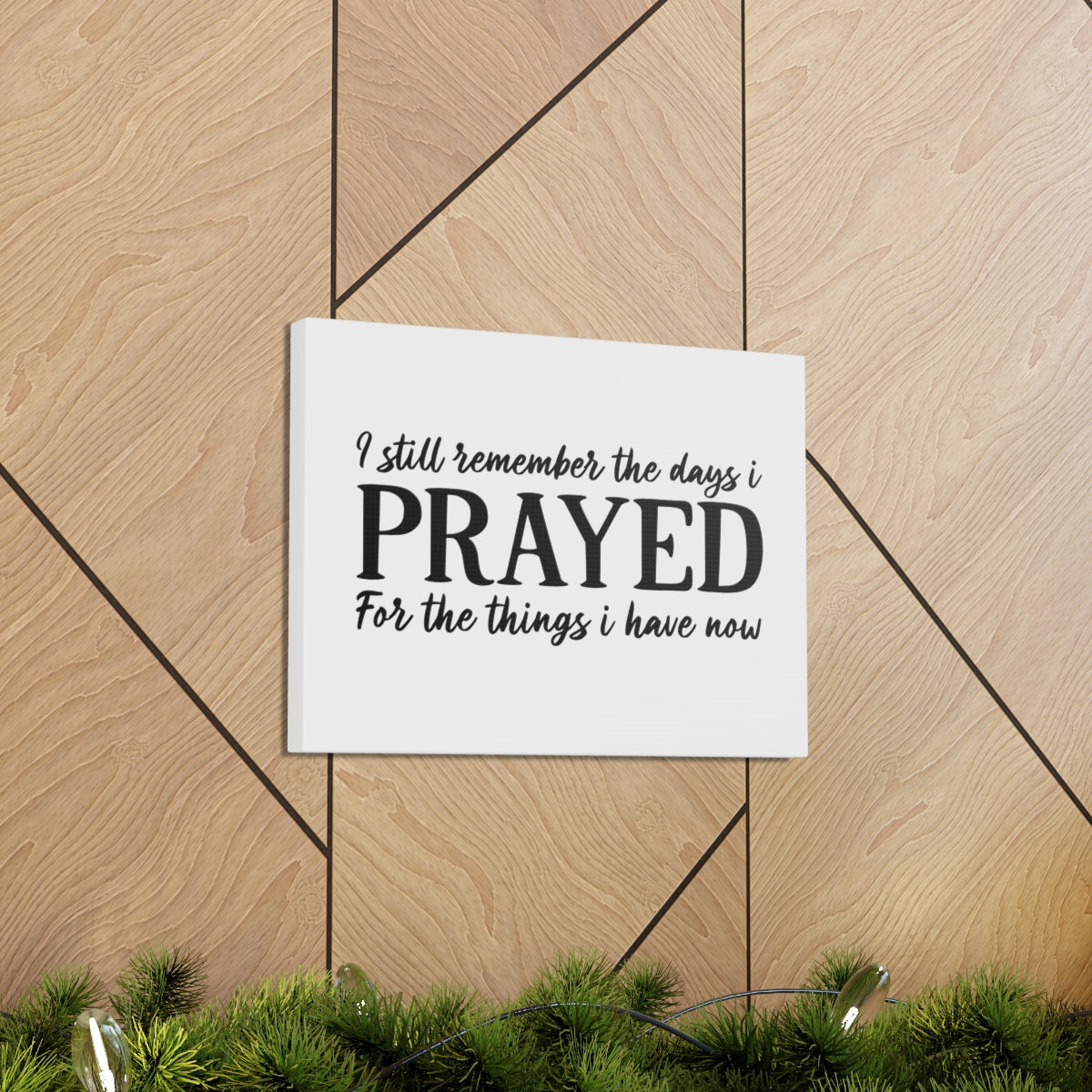 Scripture Walls Prayed For The Things Mark 11:24 Christian Wall Art Bible Verse Print Ready to Hang Unframed-Express Your Love Gifts