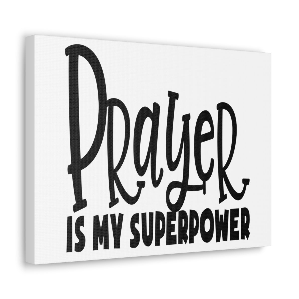 Scripture Walls Prayer Is My Superpower Mark 9:29 Christian Wall Art Print Ready to Hang Unframed-Express Your Love Gifts