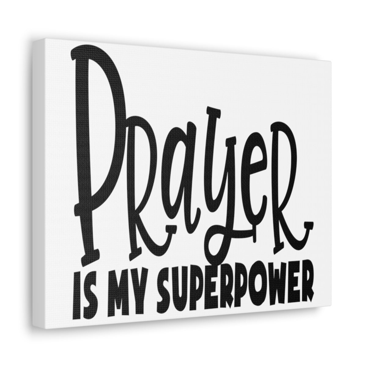 Scripture Walls Prayer Is My Superpower Mark 9:29 Christian Wall Art Print Ready to Hang Unframed-Express Your Love Gifts