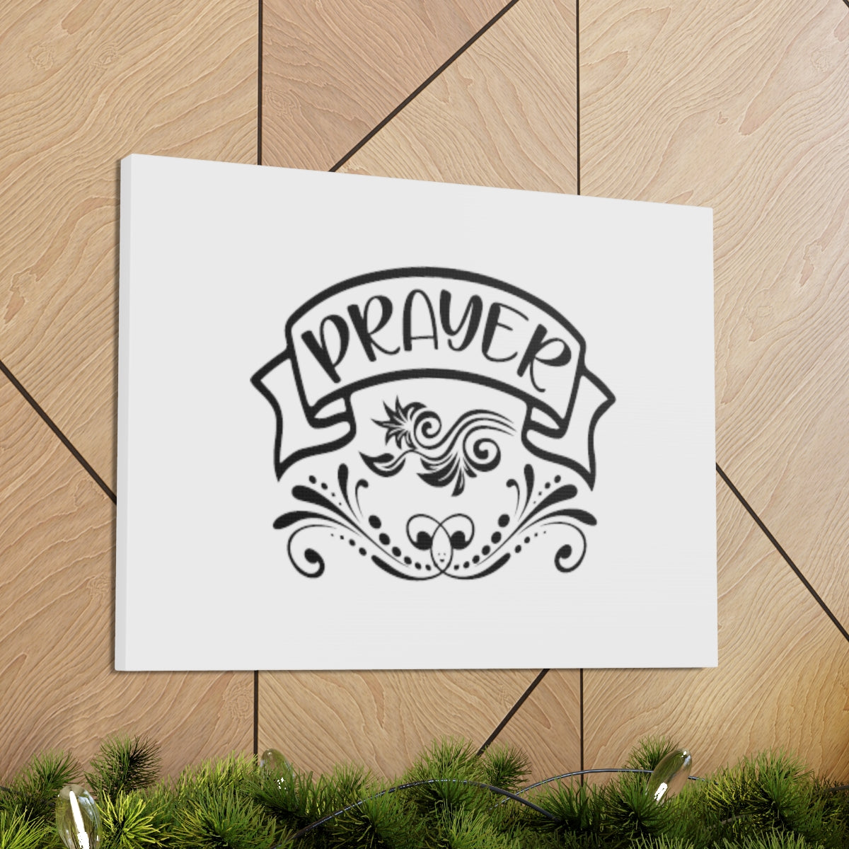 Scripture Walls Prayer PSALM 102:17 Christian Wall Art Bible Verse Print Ready to Hang Unframed-Express Your Love Gifts