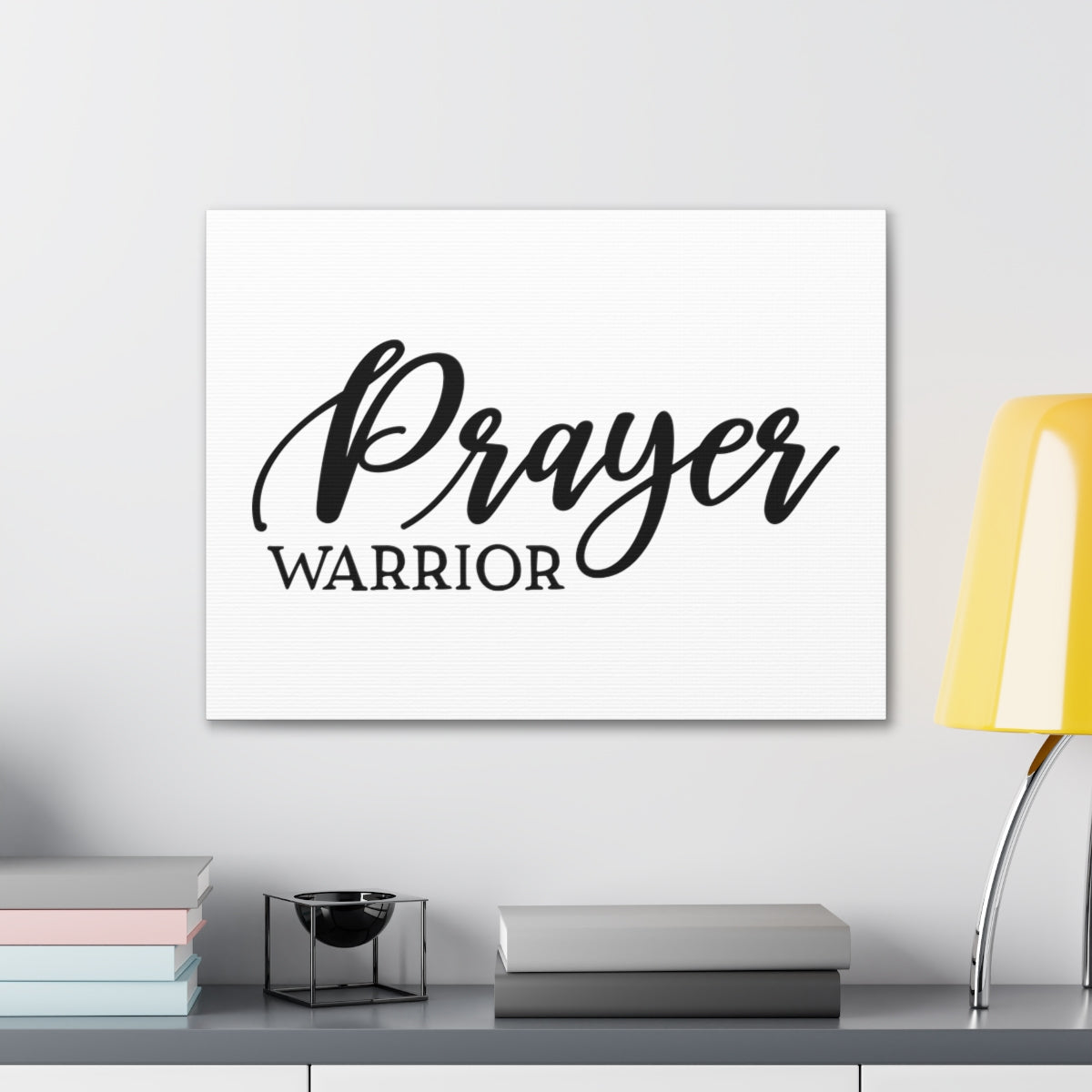 Scripture Walls Prayer Warrior 2 Chronicles 7:14 White Christian Wall Art Print Ready to Hang Unframed-Express Your Love Gifts