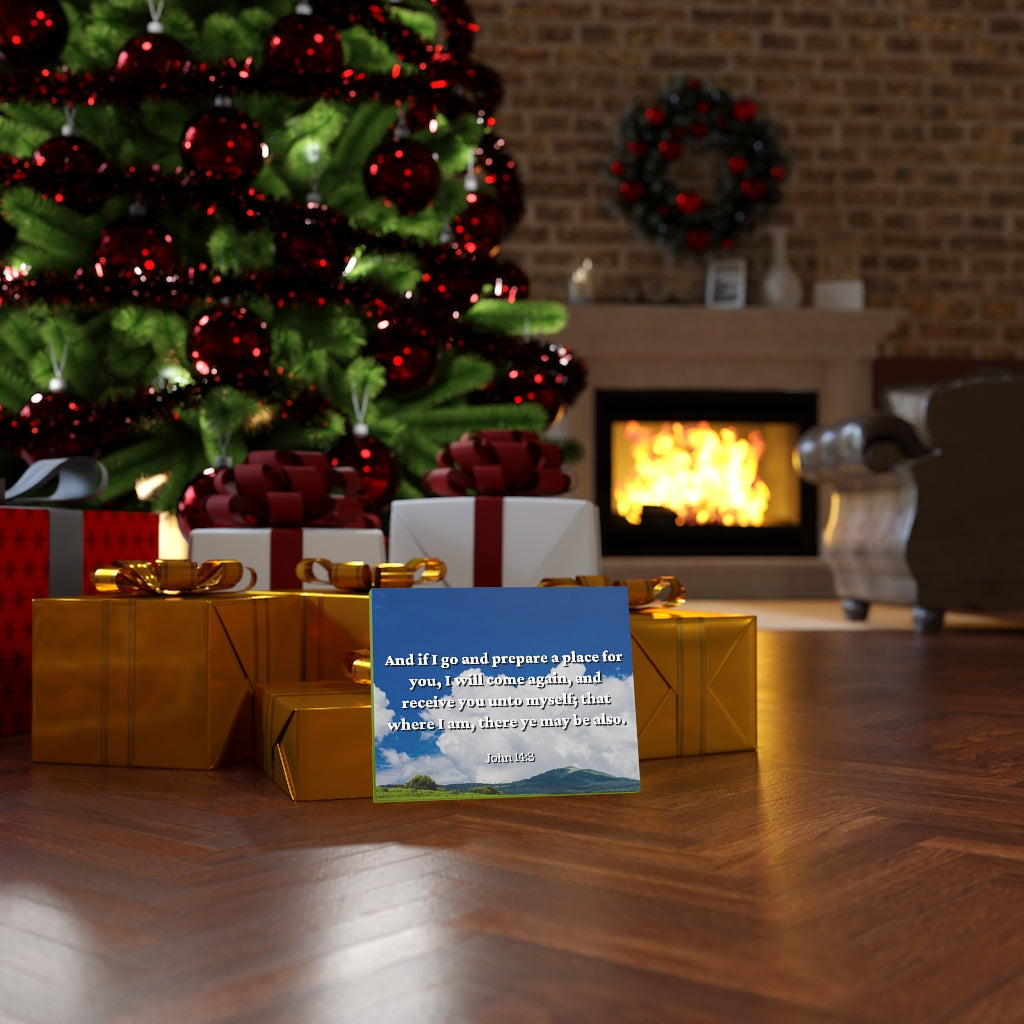 Scripture Walls PrepAre A Place John 14:3 Bible Verse Canvas Christian Wall Art Ready to Hang Unframed-Express Your Love Gifts