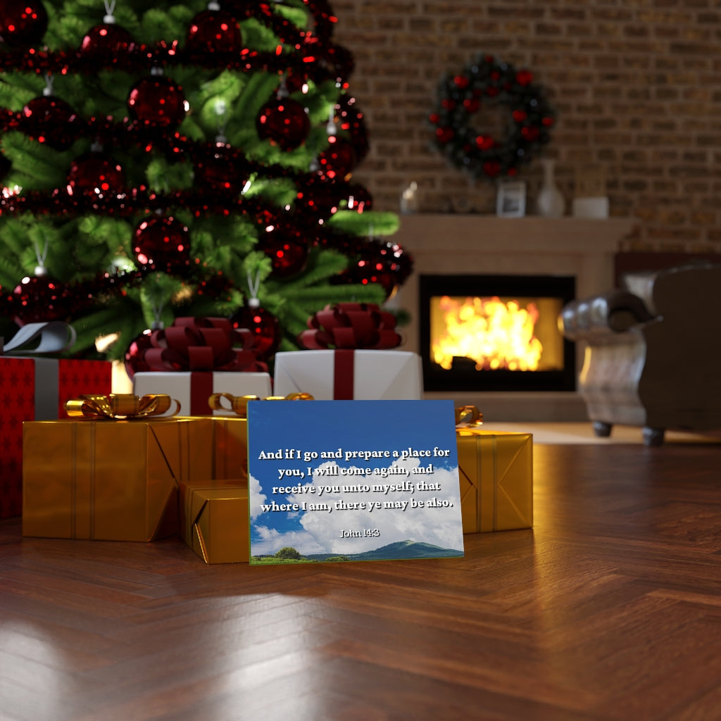 Scripture Walls PrepAre A Place John 14:3 Bible Verse Canvas Christian Wall Art Ready to Hang Unframed-Express Your Love Gifts